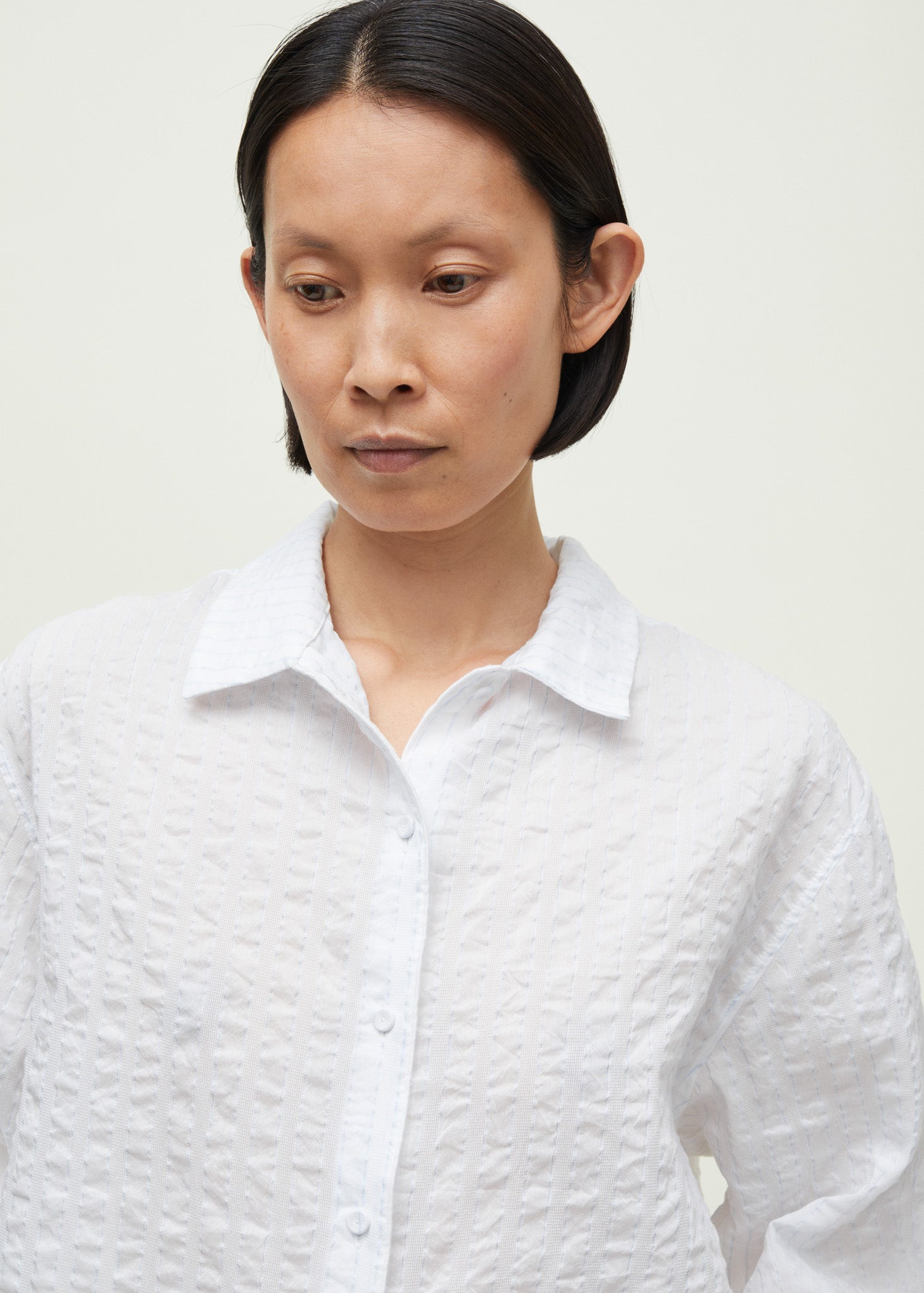 Cally shirt - silk blend | White