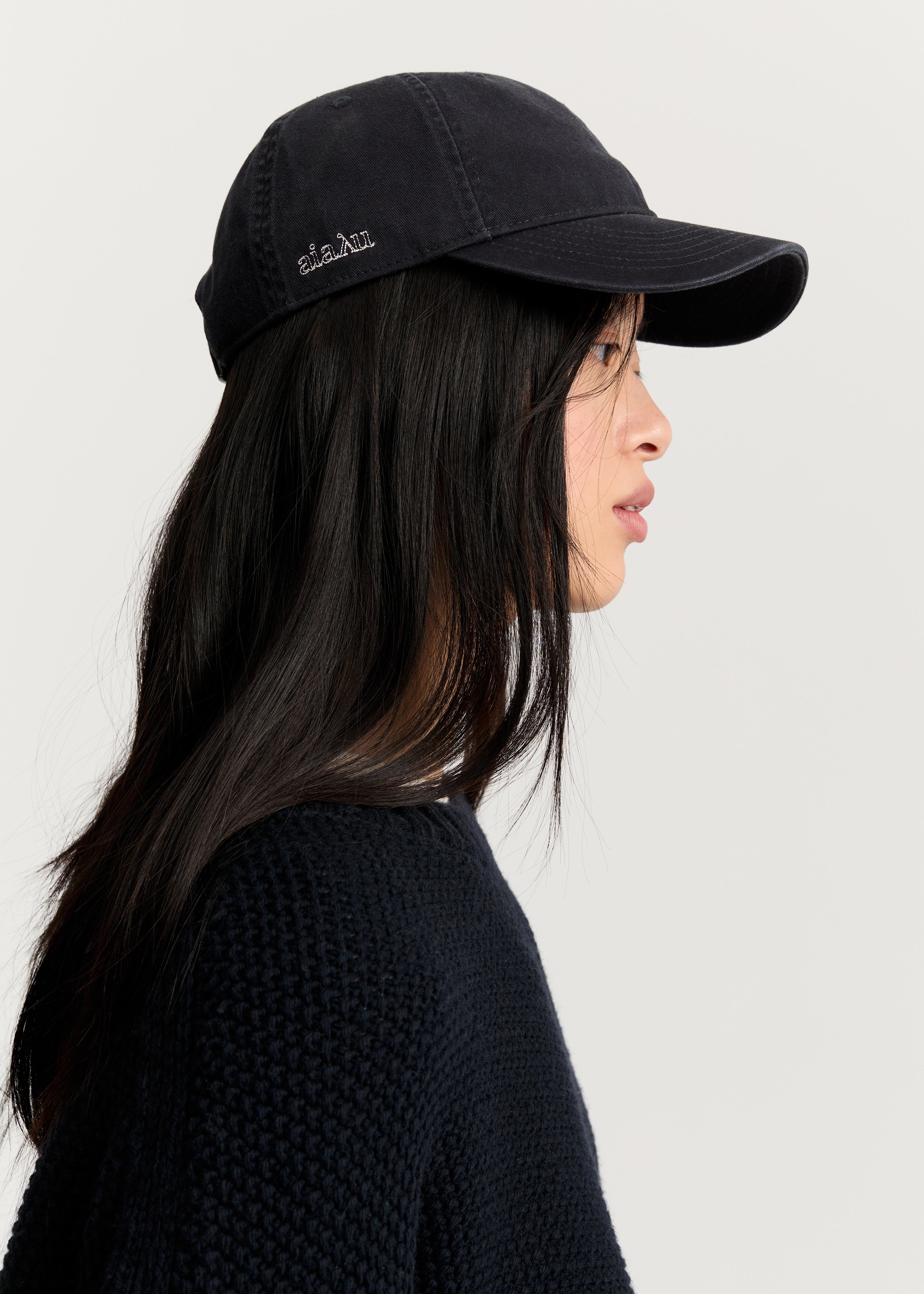 Cap | Black Navy Hat aiayu