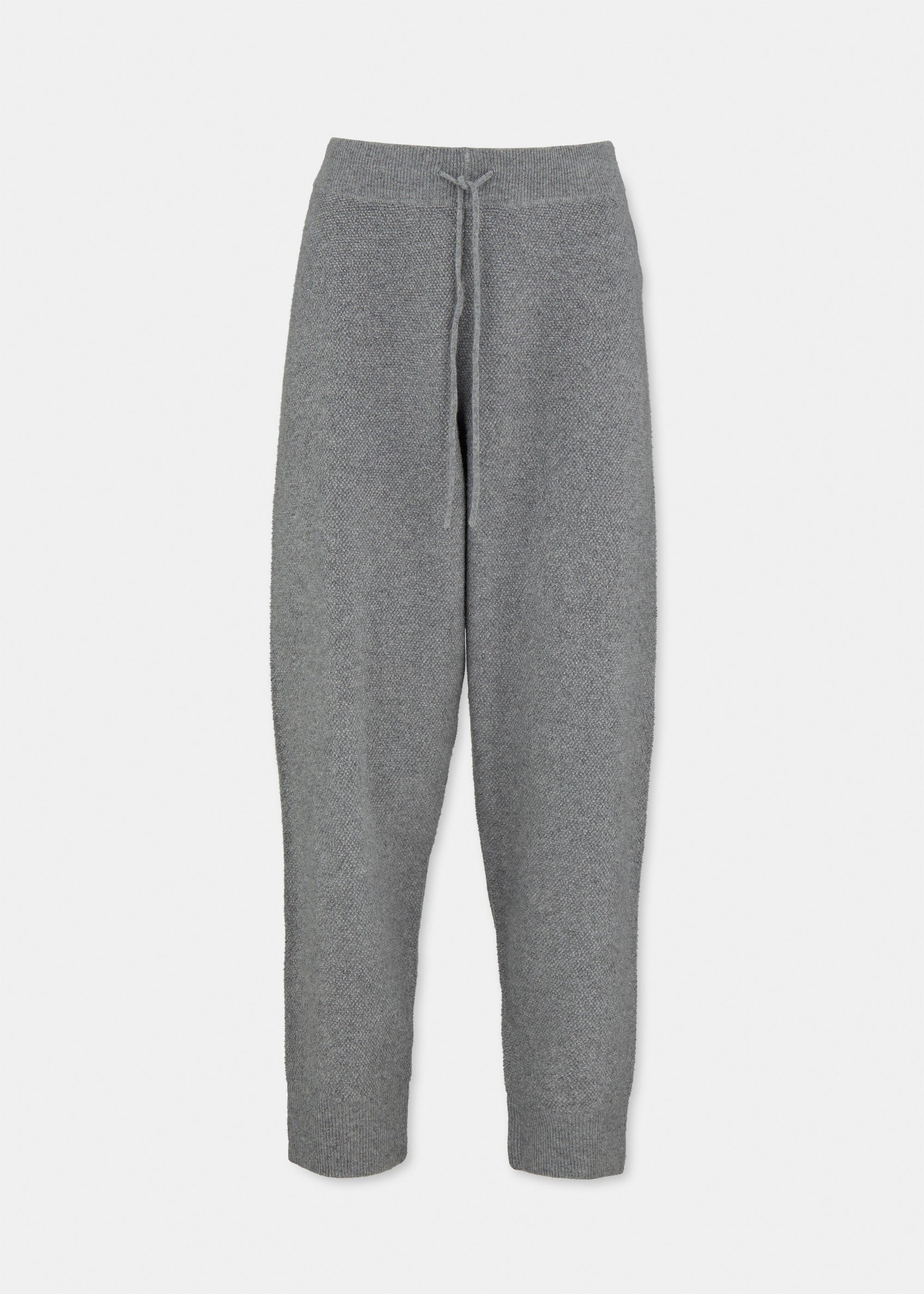 Carl cashmere sweatpants | Grey Melange