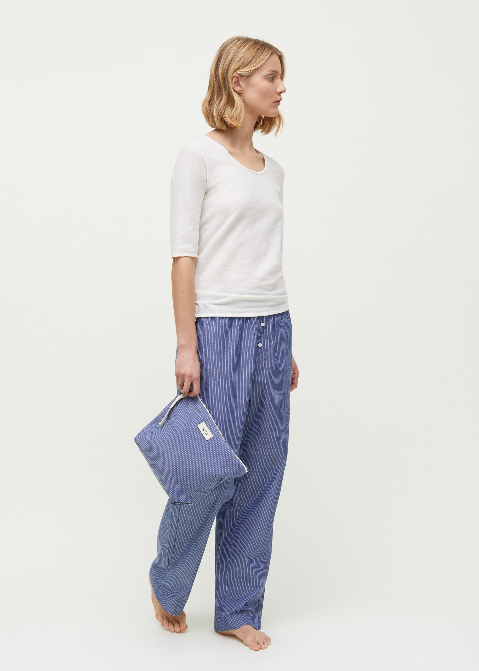 Casual pant letto | Mix Blue