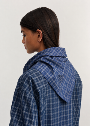 Colton scarf – silk | Mix Navy Scarf aiayu