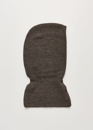 Cindy balaclava – llama | Pure smokey brown Hat aiayu