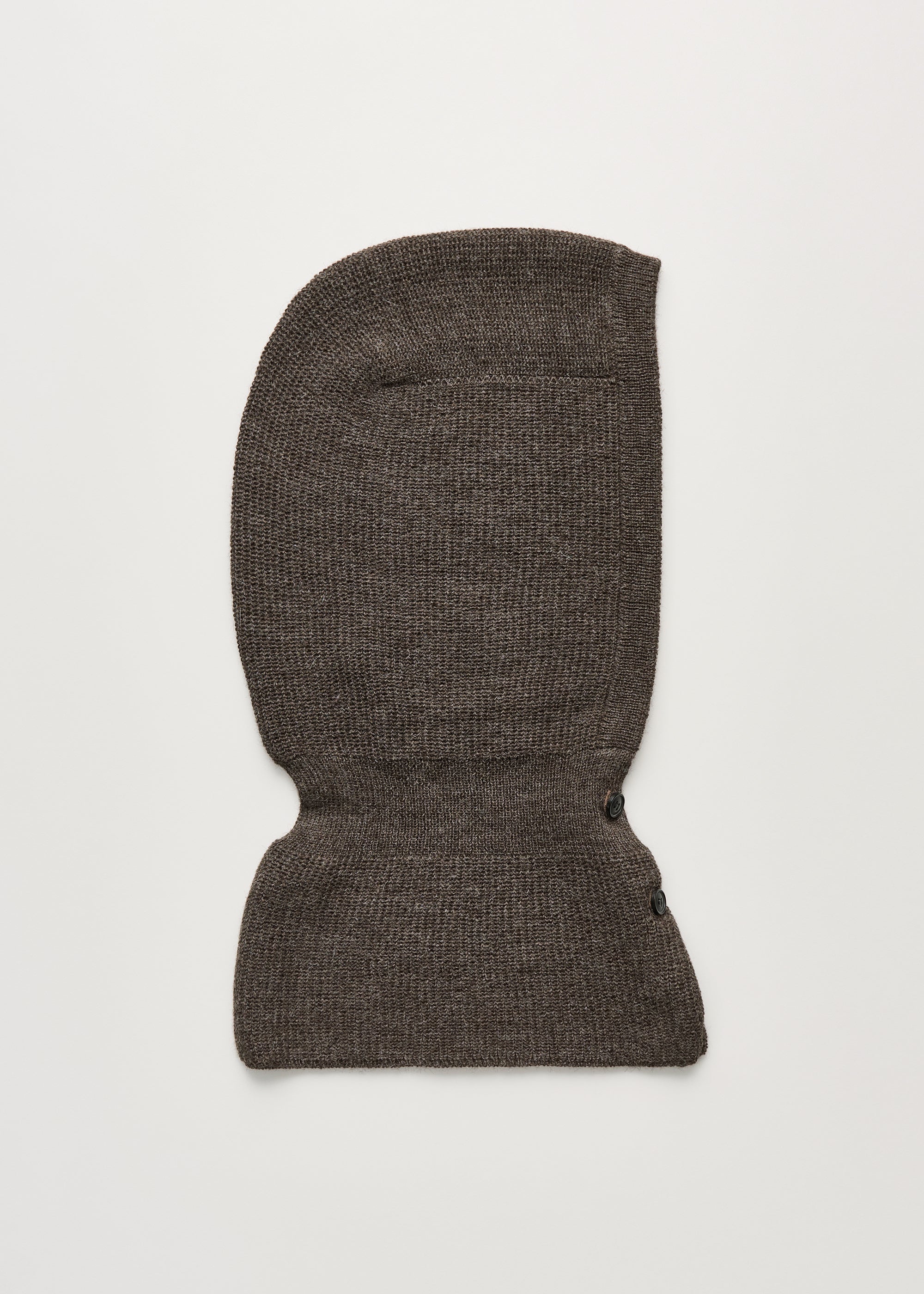 Cindy balaclava – llama | Pure smokey brown Hat aiayu