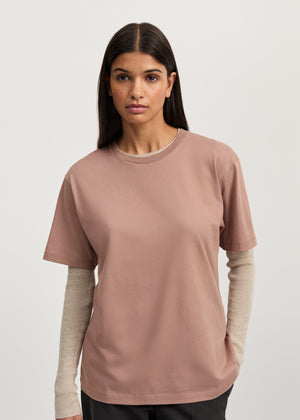 Classic circular tee | Desert Blush T-shirt aiayu