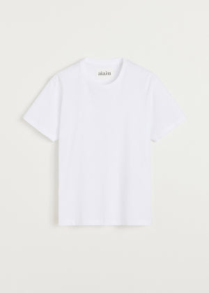 Classic circular tee | White