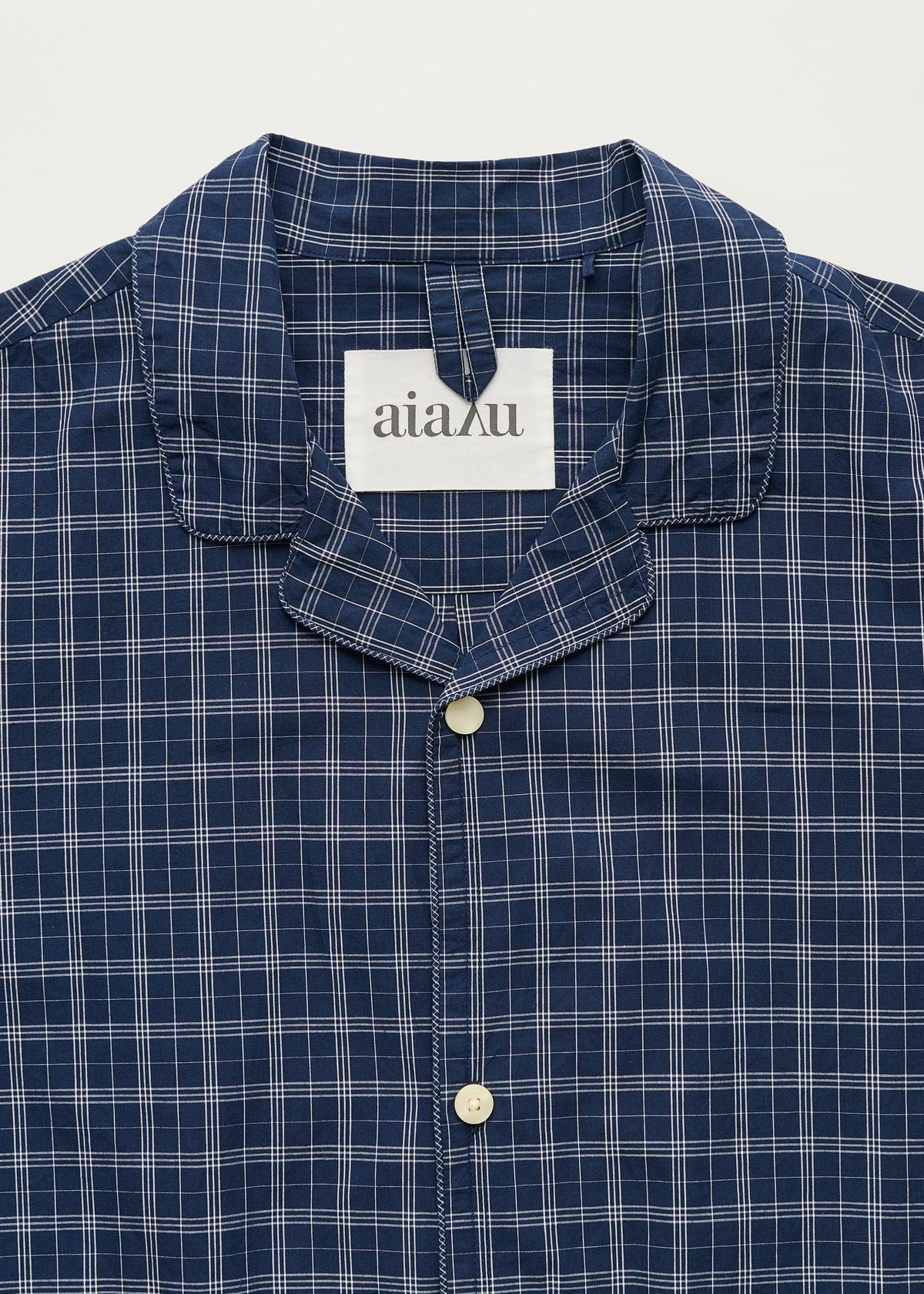 Classic pyjamas check | Navy check Pyjamas aiayu