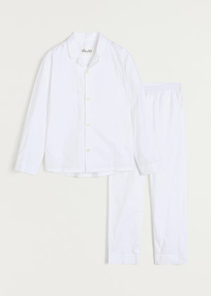 Classic pyjamas | White Pyjamas aiayu