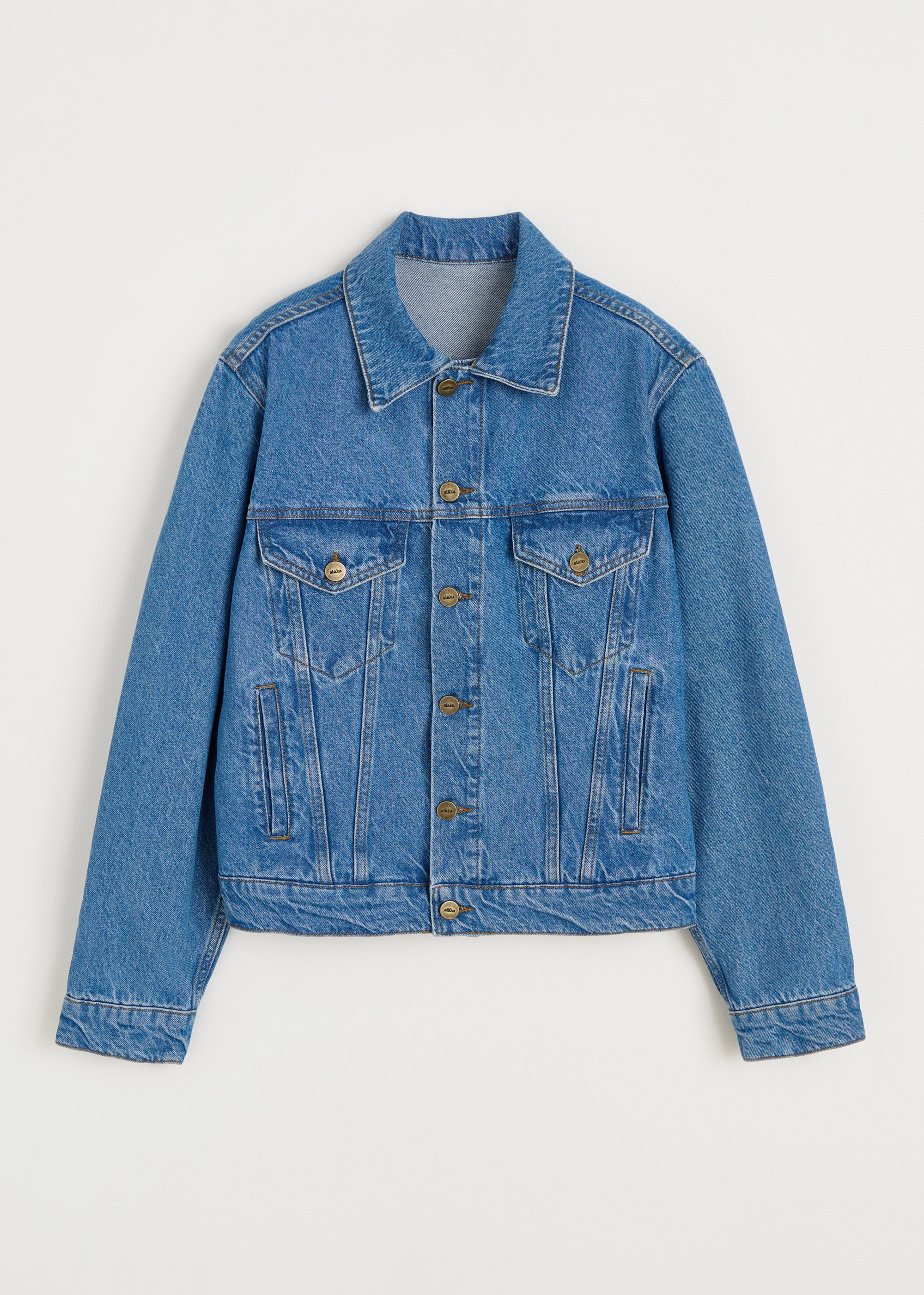 Cleo denim jacket | Clear Blue Jacket aiayu