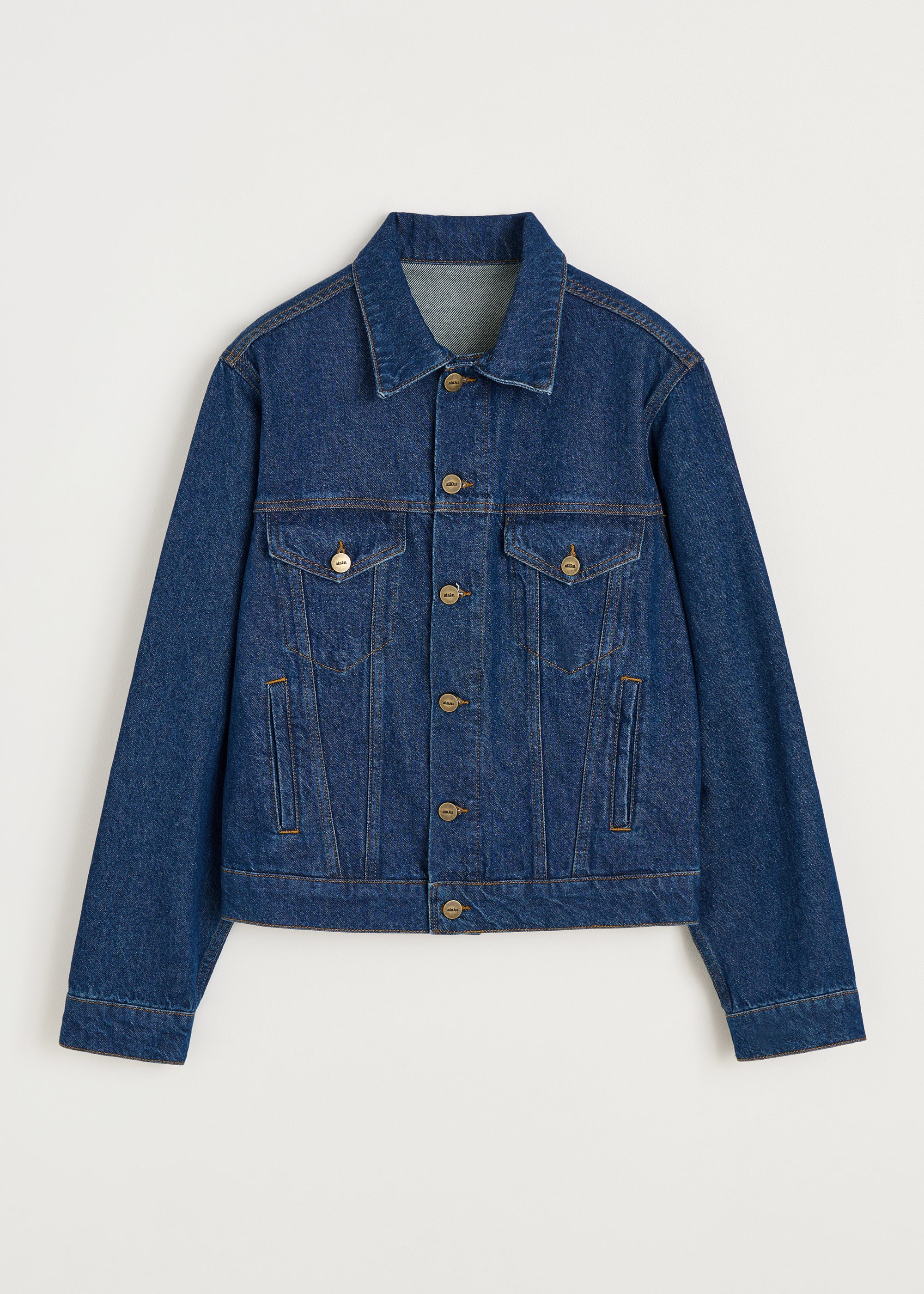 Cleo denim jacket | Mid Blue Jacket aiayu