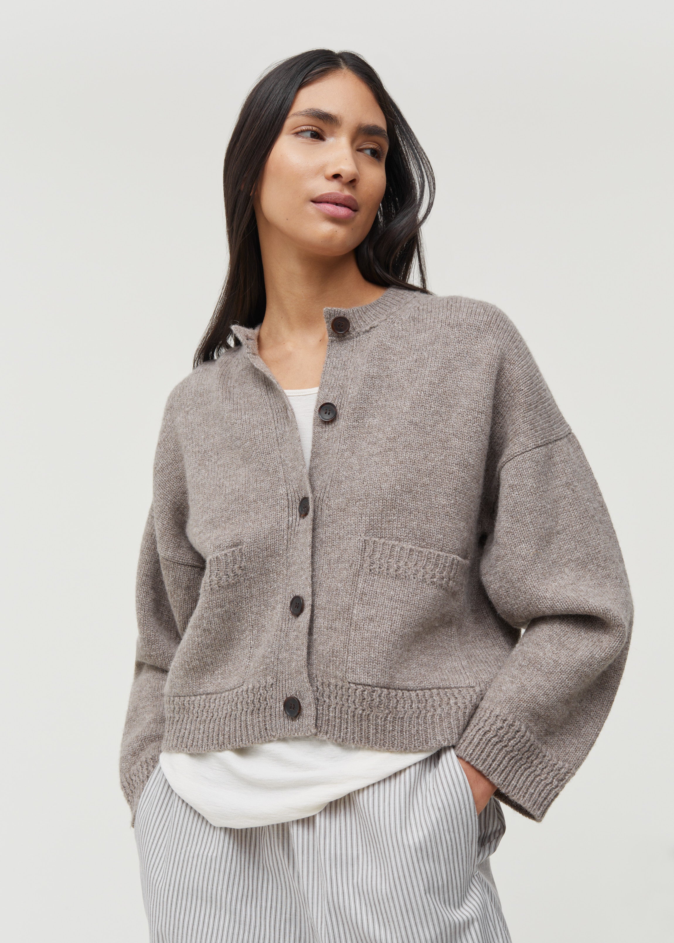 Cobe wool cardigan | Pure Soil