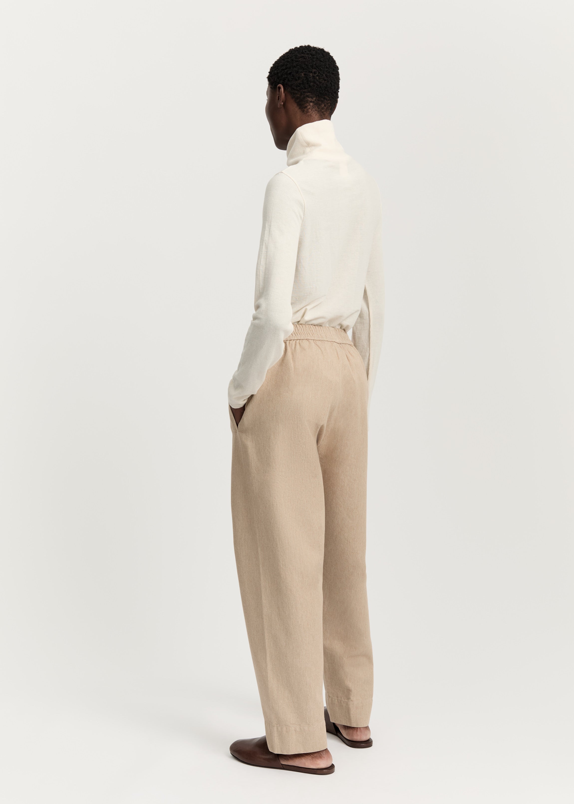 Coco pant twill | Oat Pants aiayu