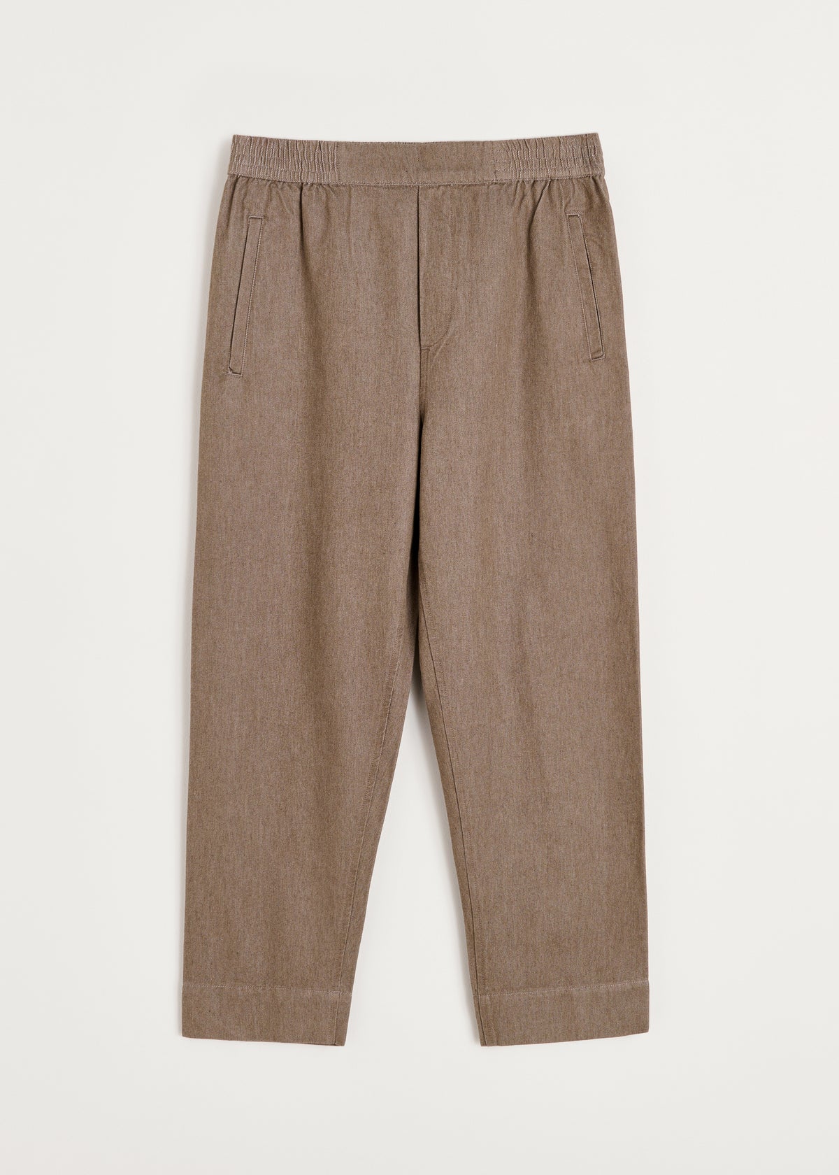 Coco pant twill | Smokey brown melange Pants aiayu