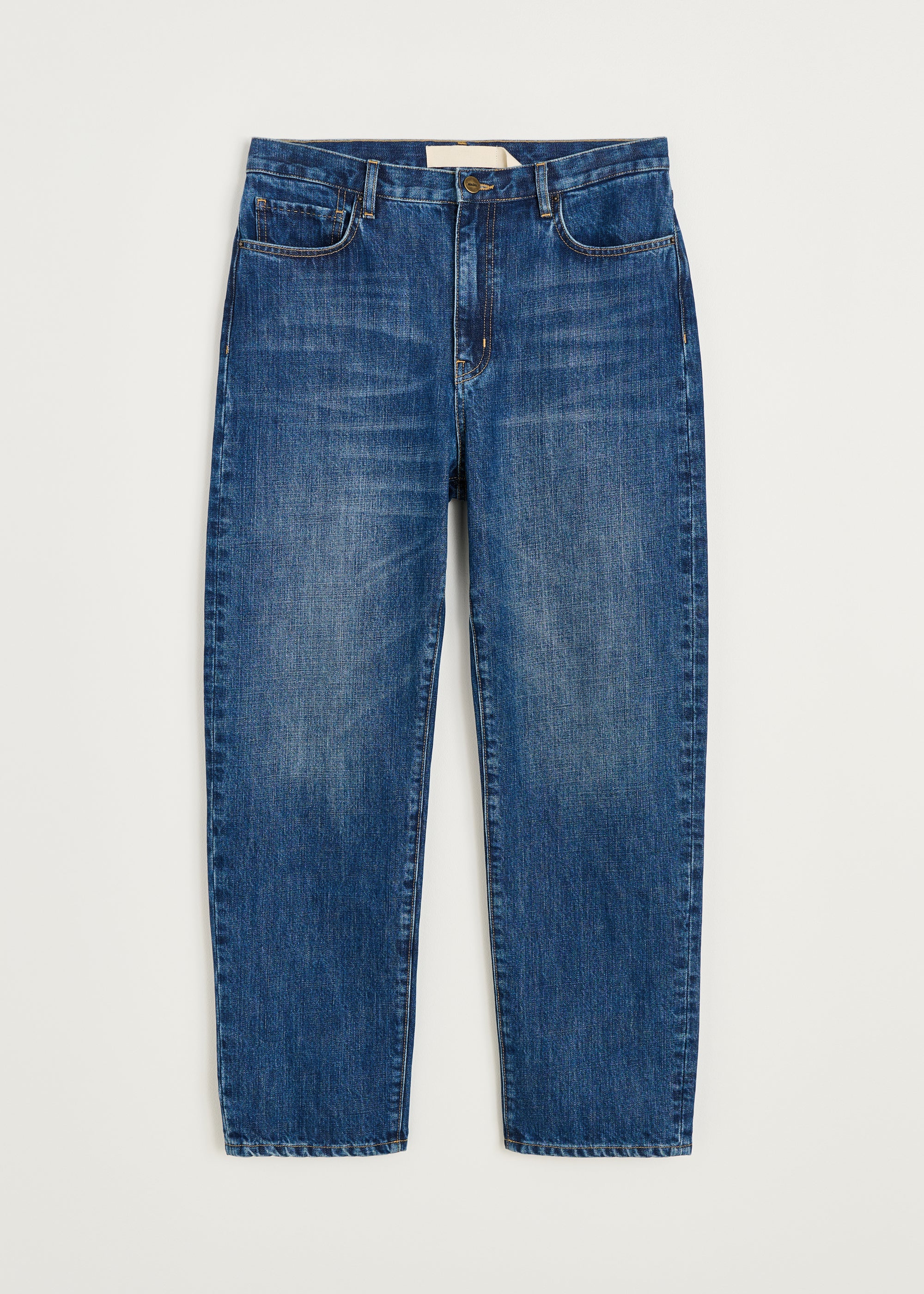 Collin midwaist relaxed jeans | Worn Blue