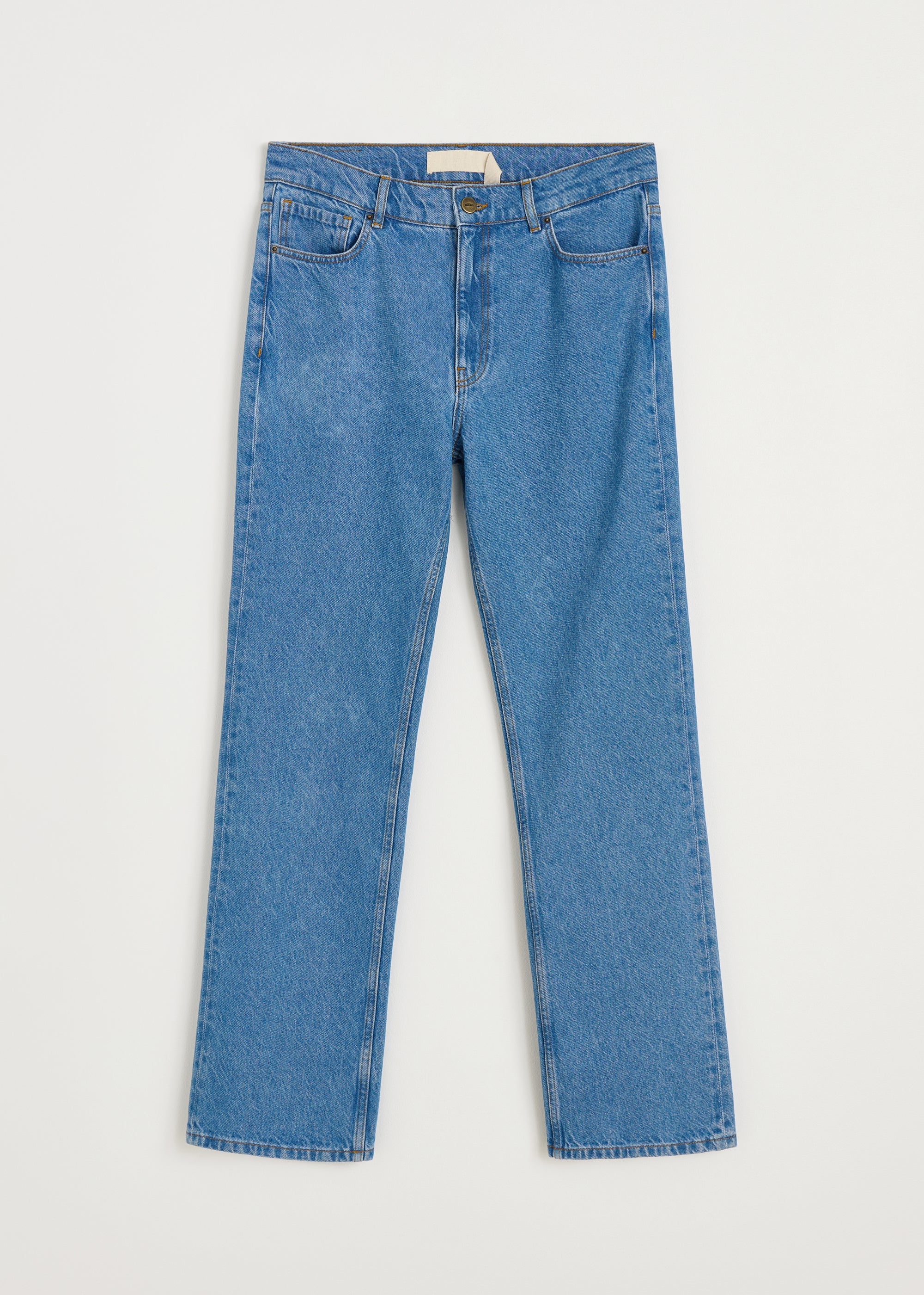 Cooper highwaist straight jeans | Clear Blue Jeans aiayu