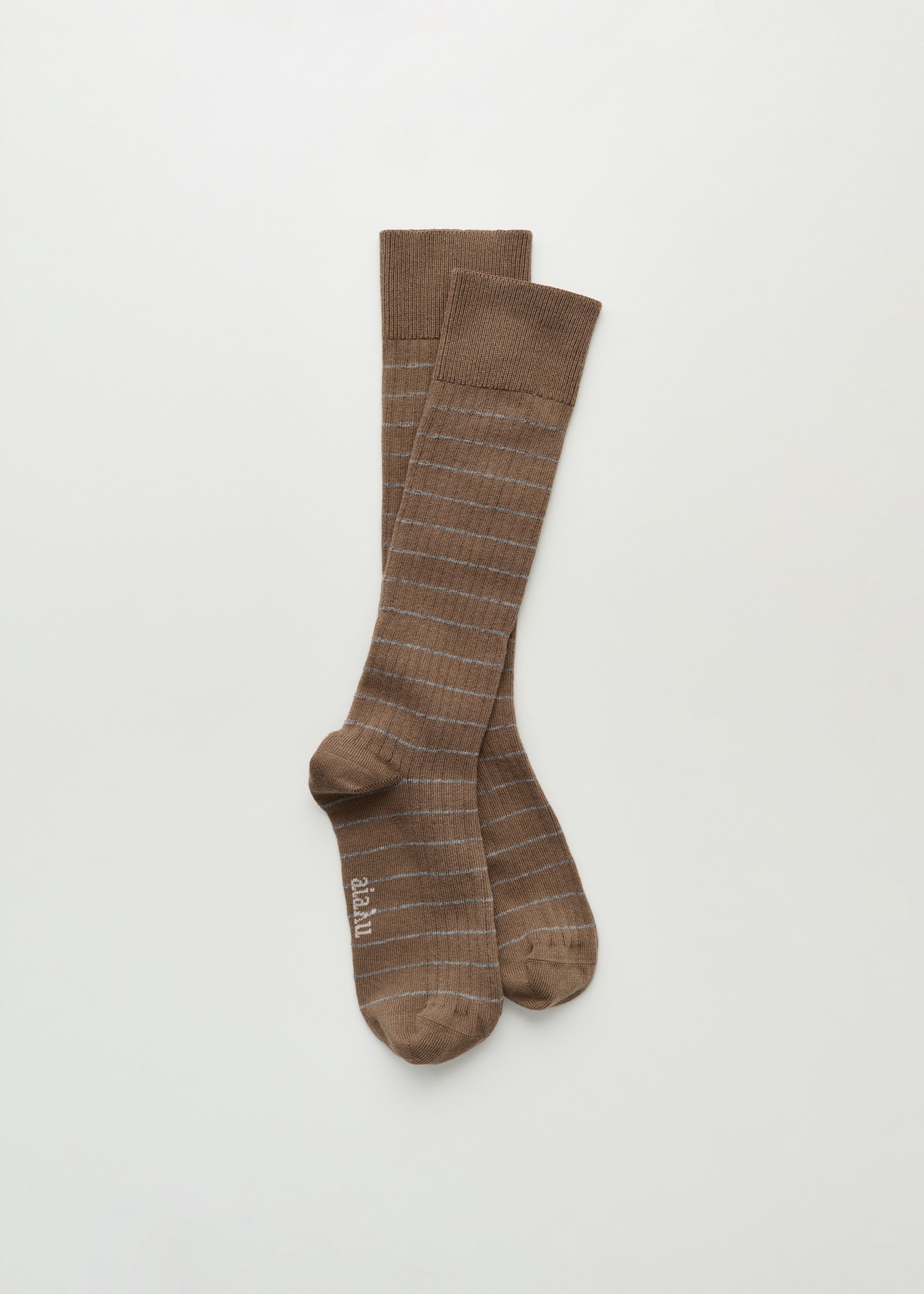 Cotton long socks | Mix Chestnut Socks aiayu