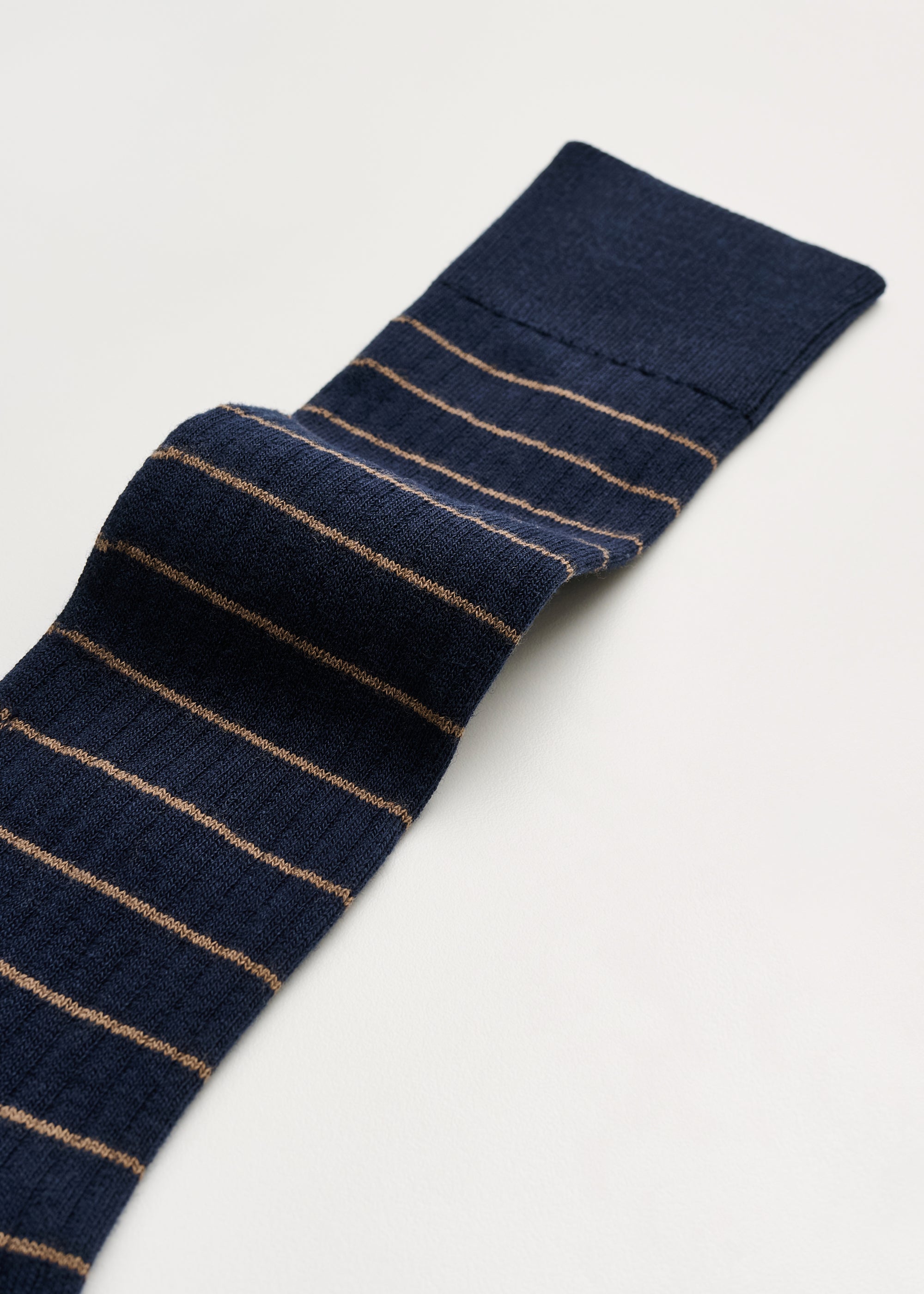 Cotton long socks | Mix Navy Socks aiayu