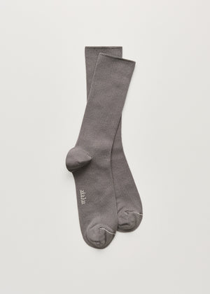 Cotton rib socks | Steel Socks aiayu