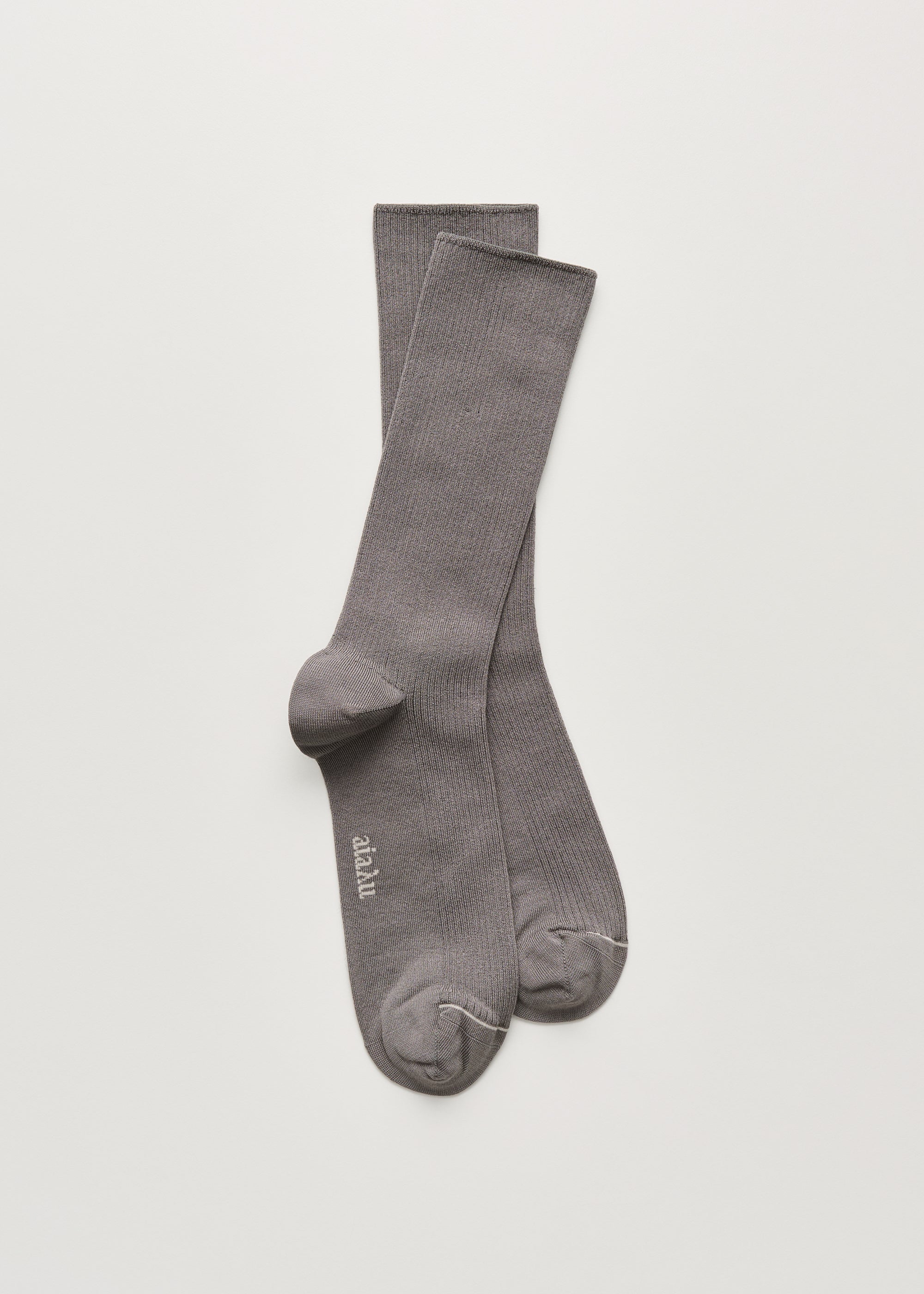 Cotton rib socks | Steel Socks aiayu
