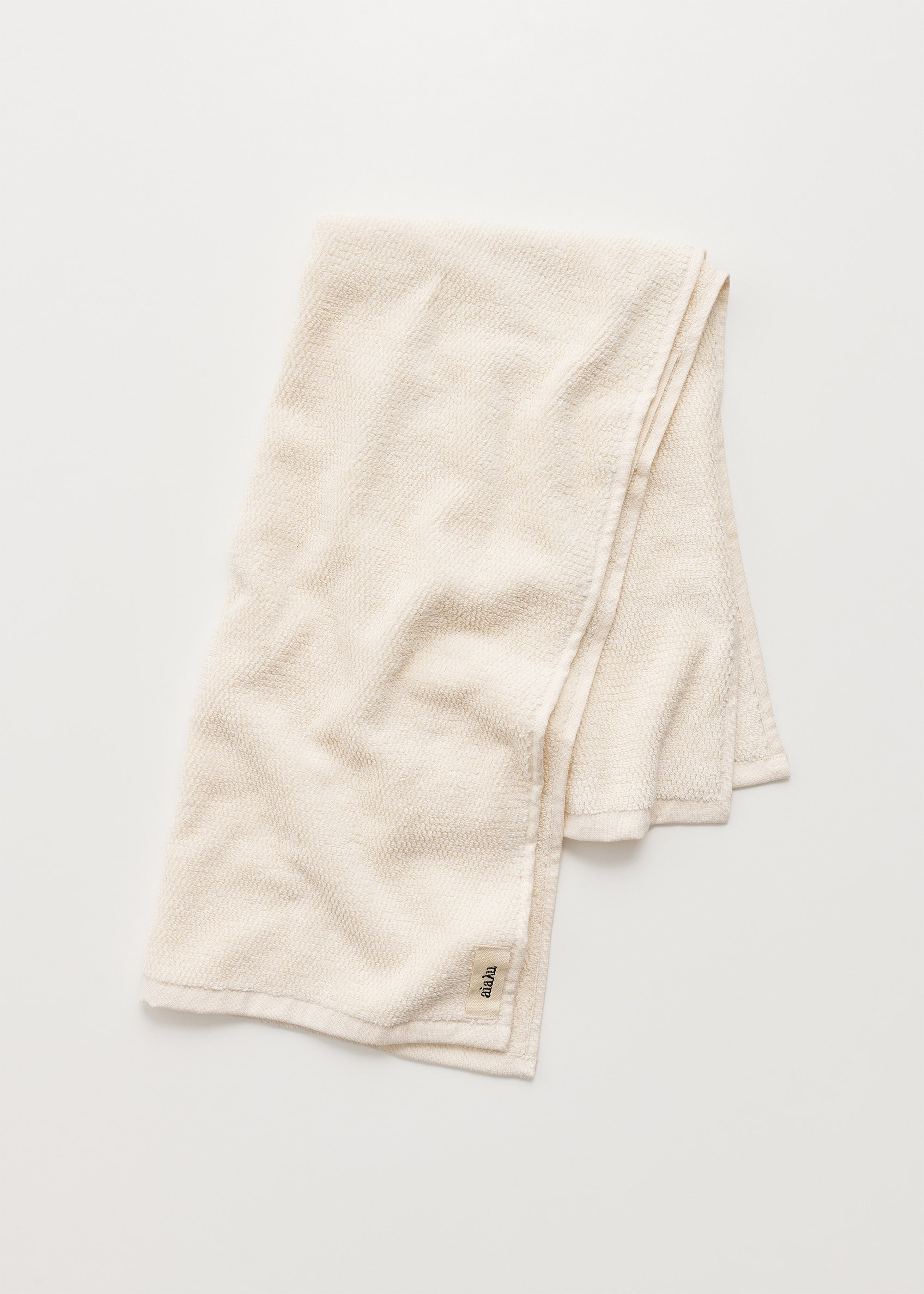 Cotton towels (set of 3 pcs) | Pure ecru