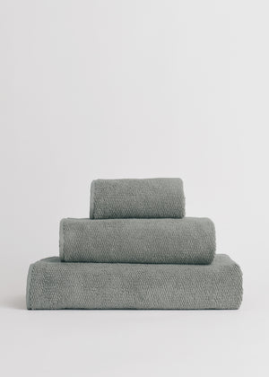 Cotton towels (set of 3 pcs) | Steel