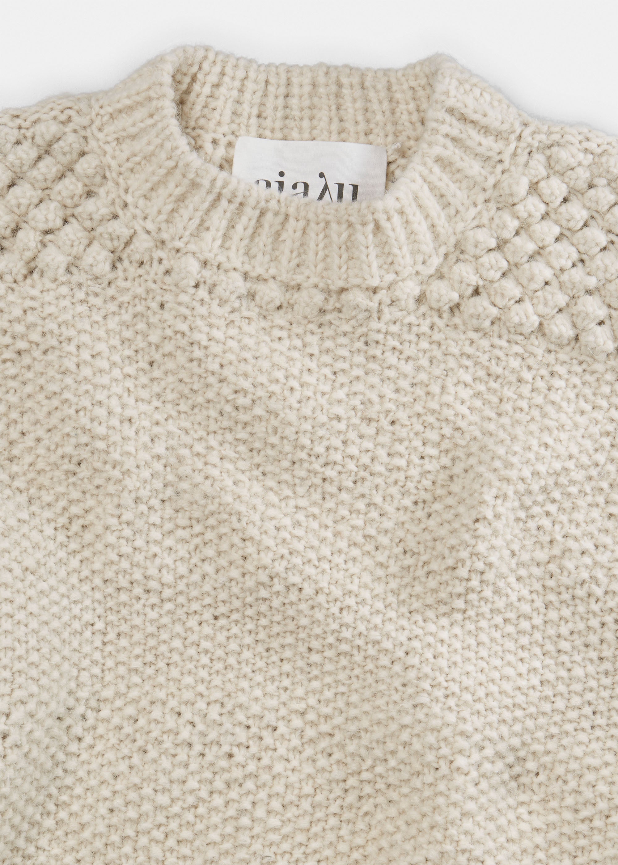 Daniela wool sweater | Pure Ecru