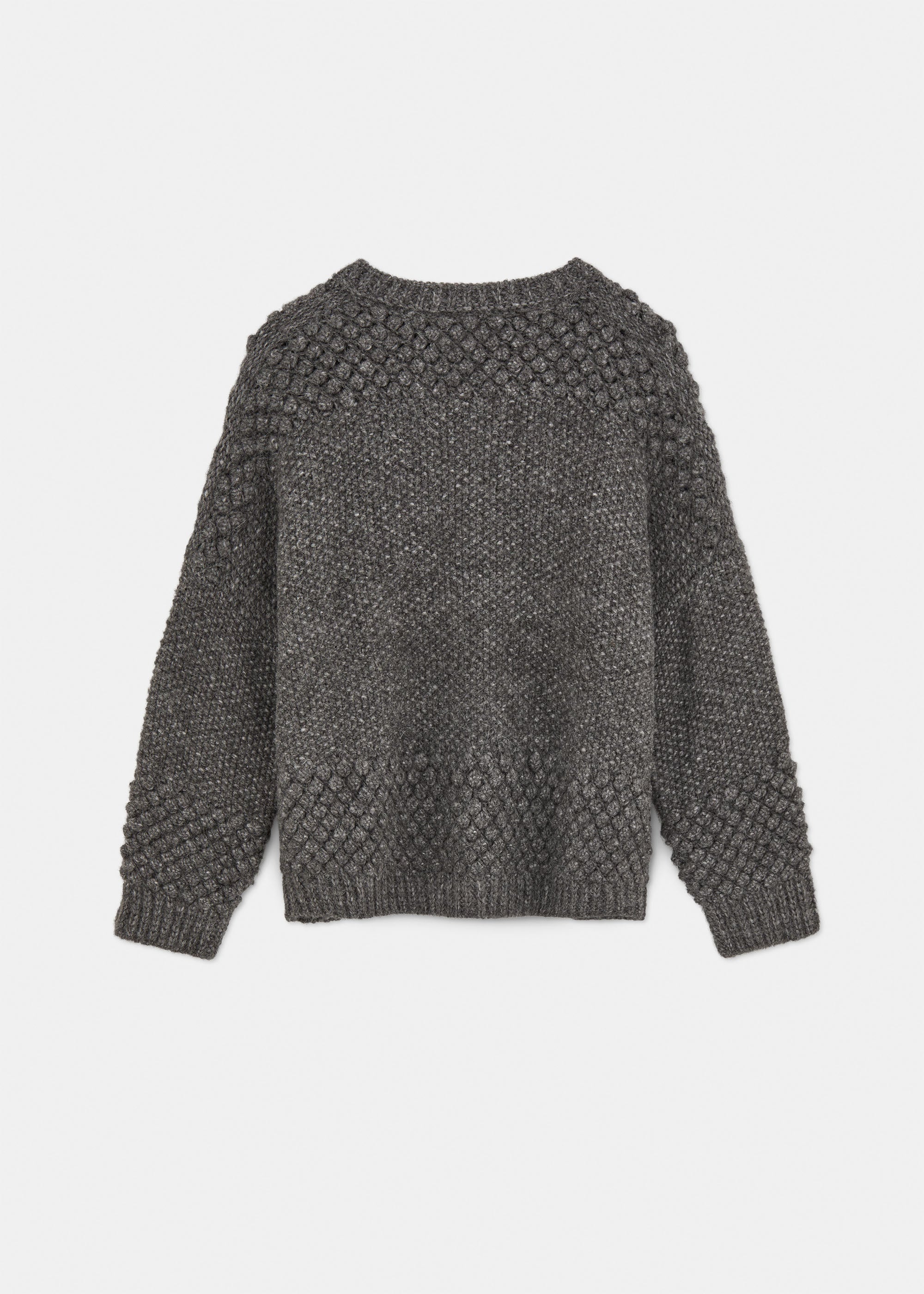 Daniela wool sweater | Pure Dark Grey