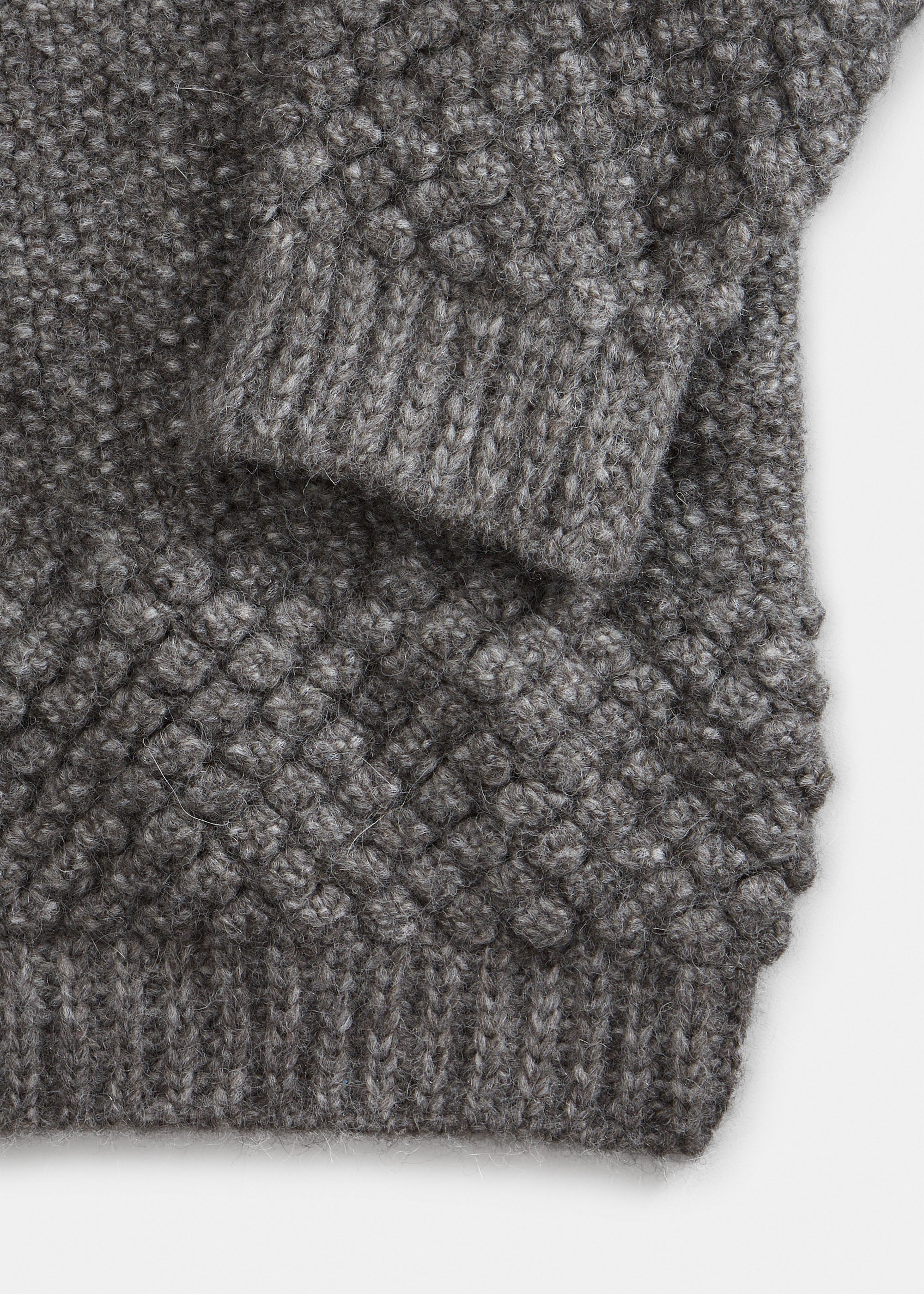 Daniela wool sweater | Pure Dark Grey