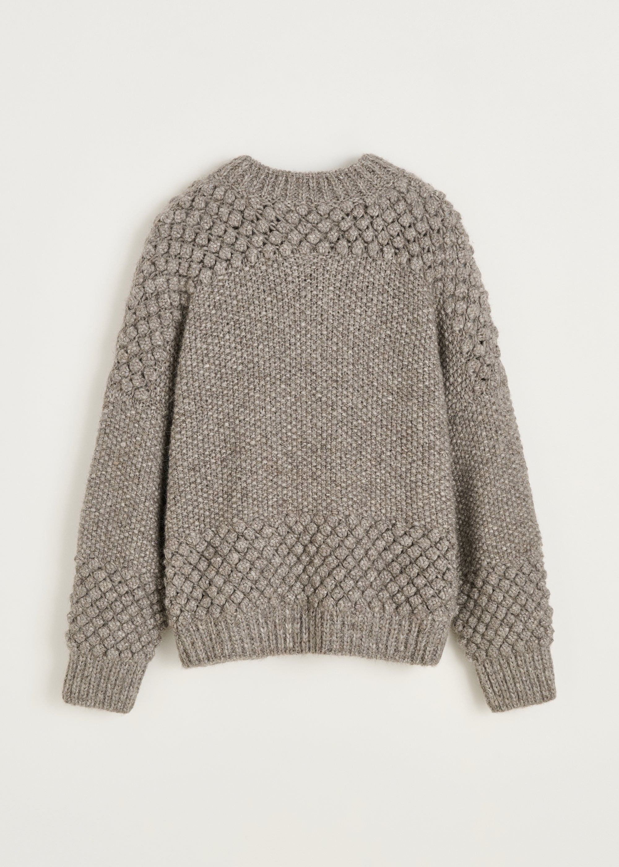 Daniela sweater – llama | Pure grey Sweater aiayu