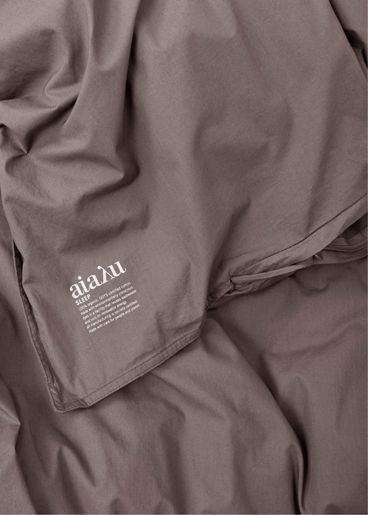 Duvet set 140x220 & pillow case | Mushroom Bedding aiayu