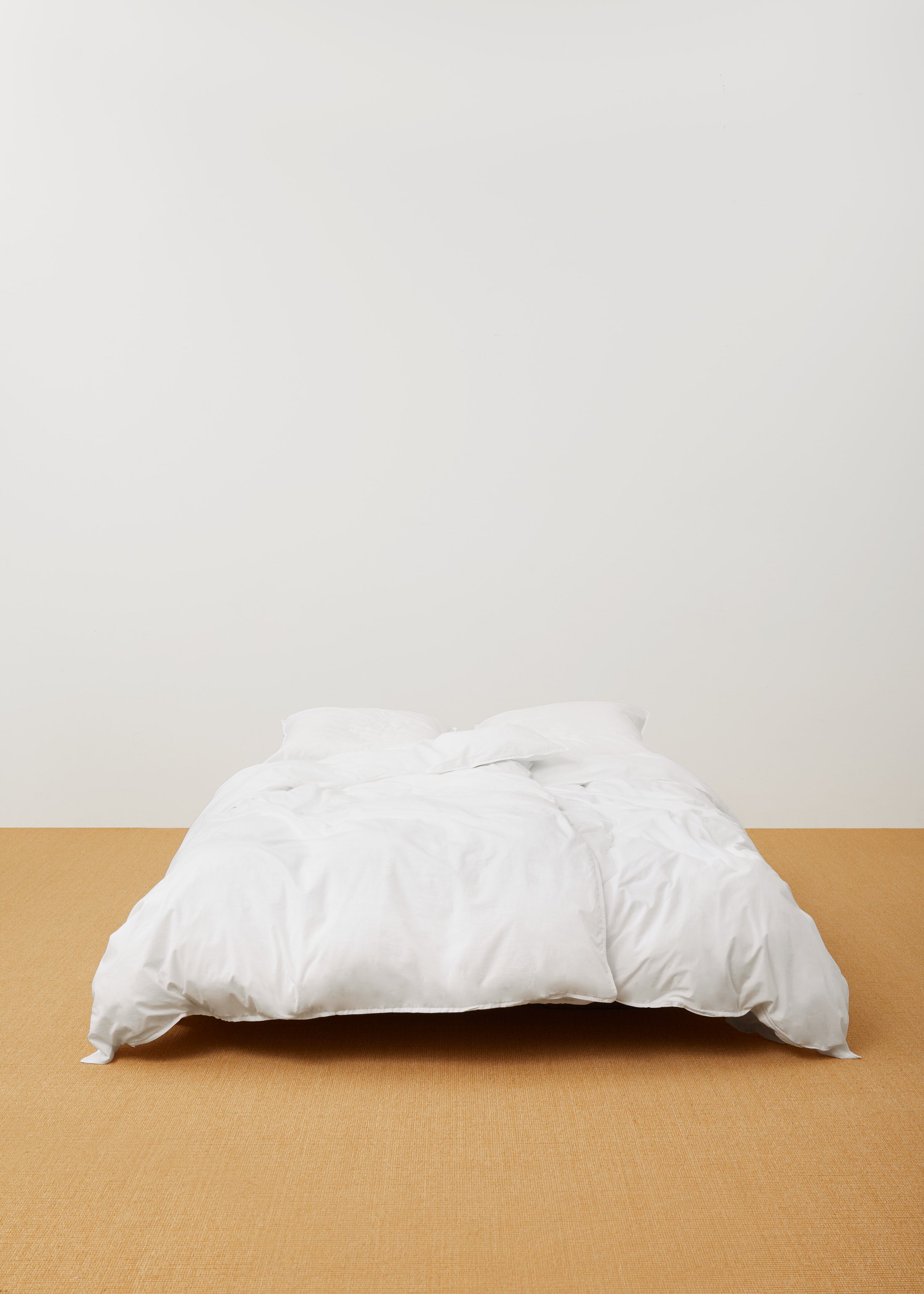 Duvet set and pillow case | White Bedding aiayu