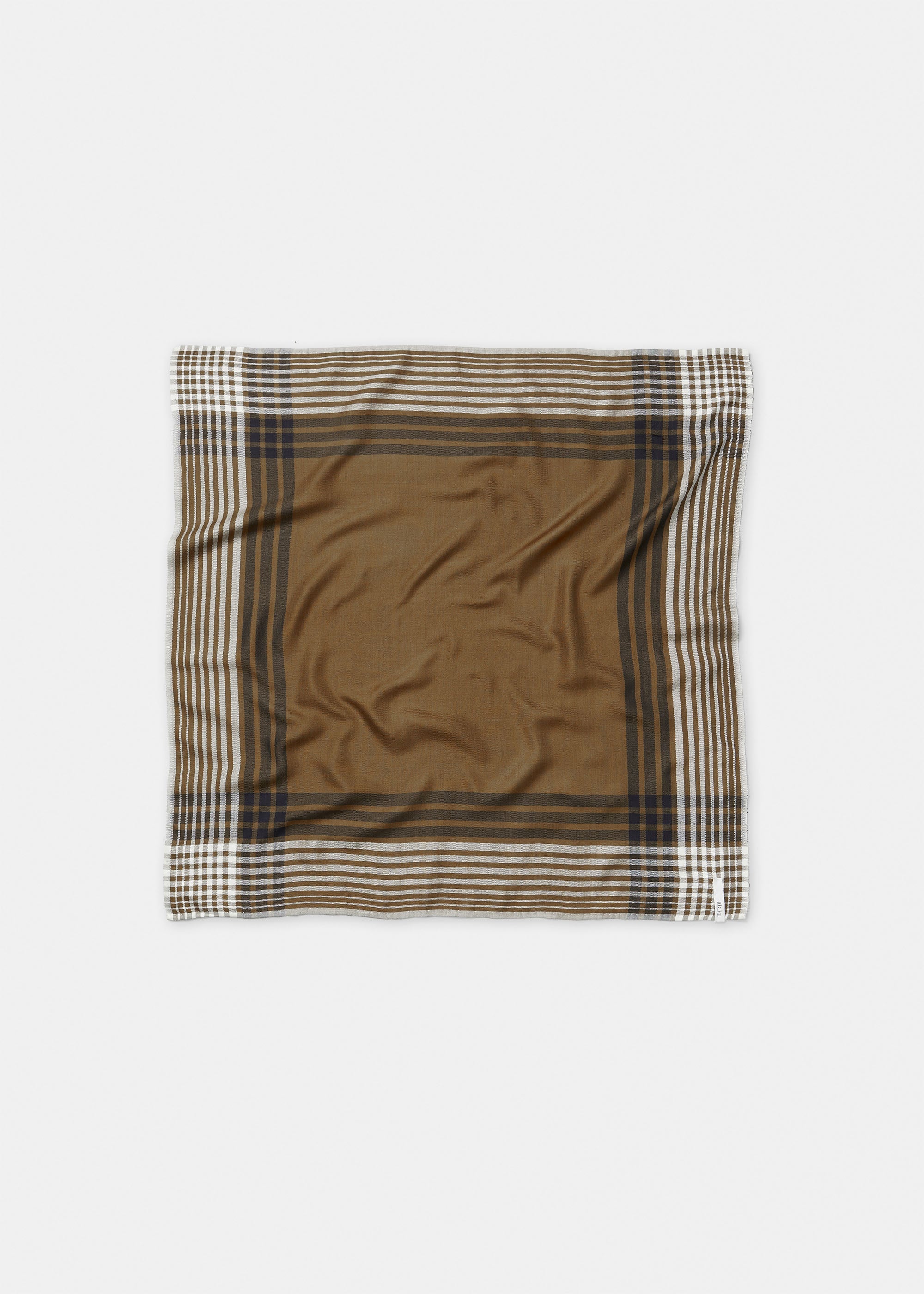 Electra silk scarf | Mix Brown