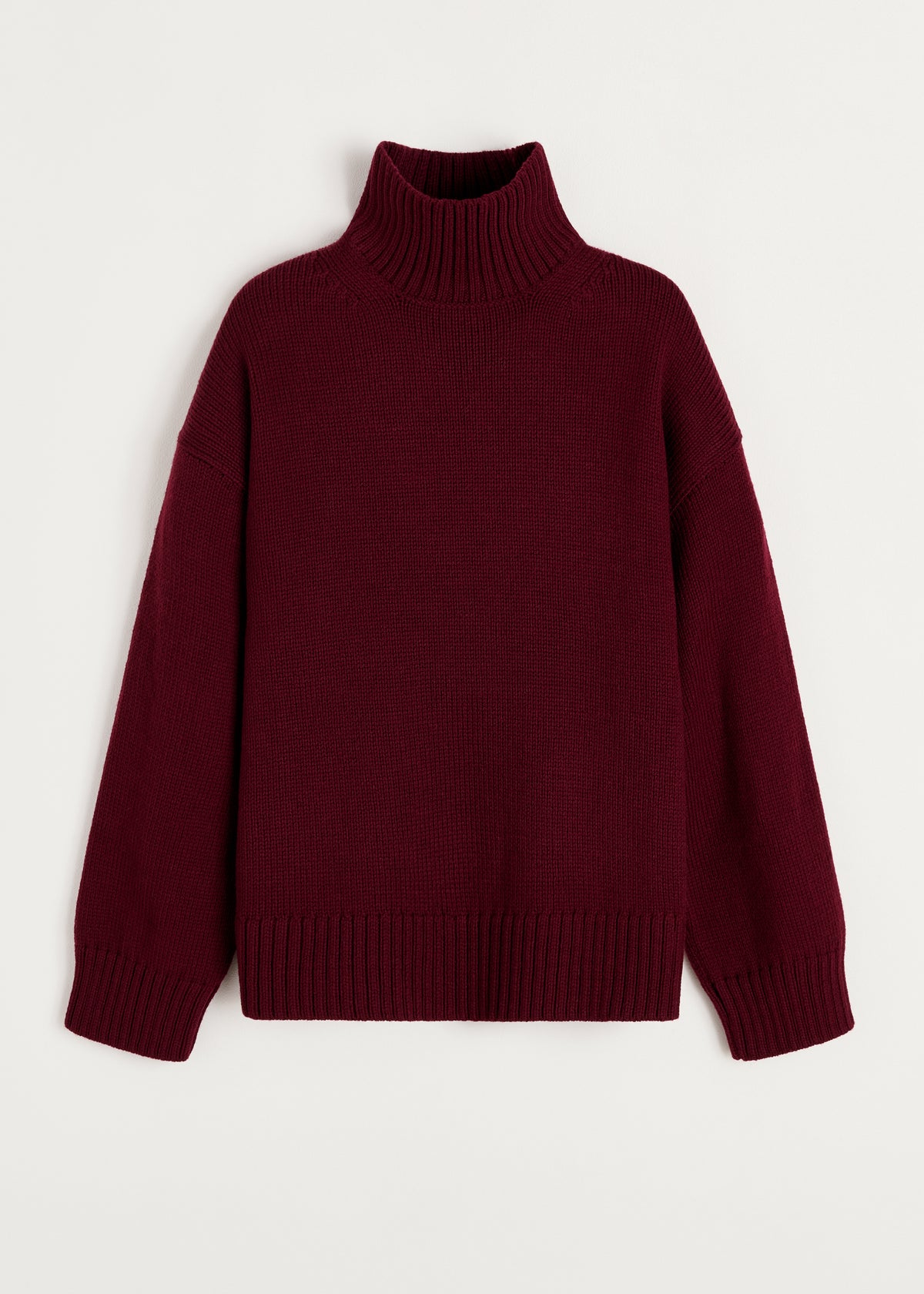 Farah sweater – highland wool | Bordeaux Sweater aiayu