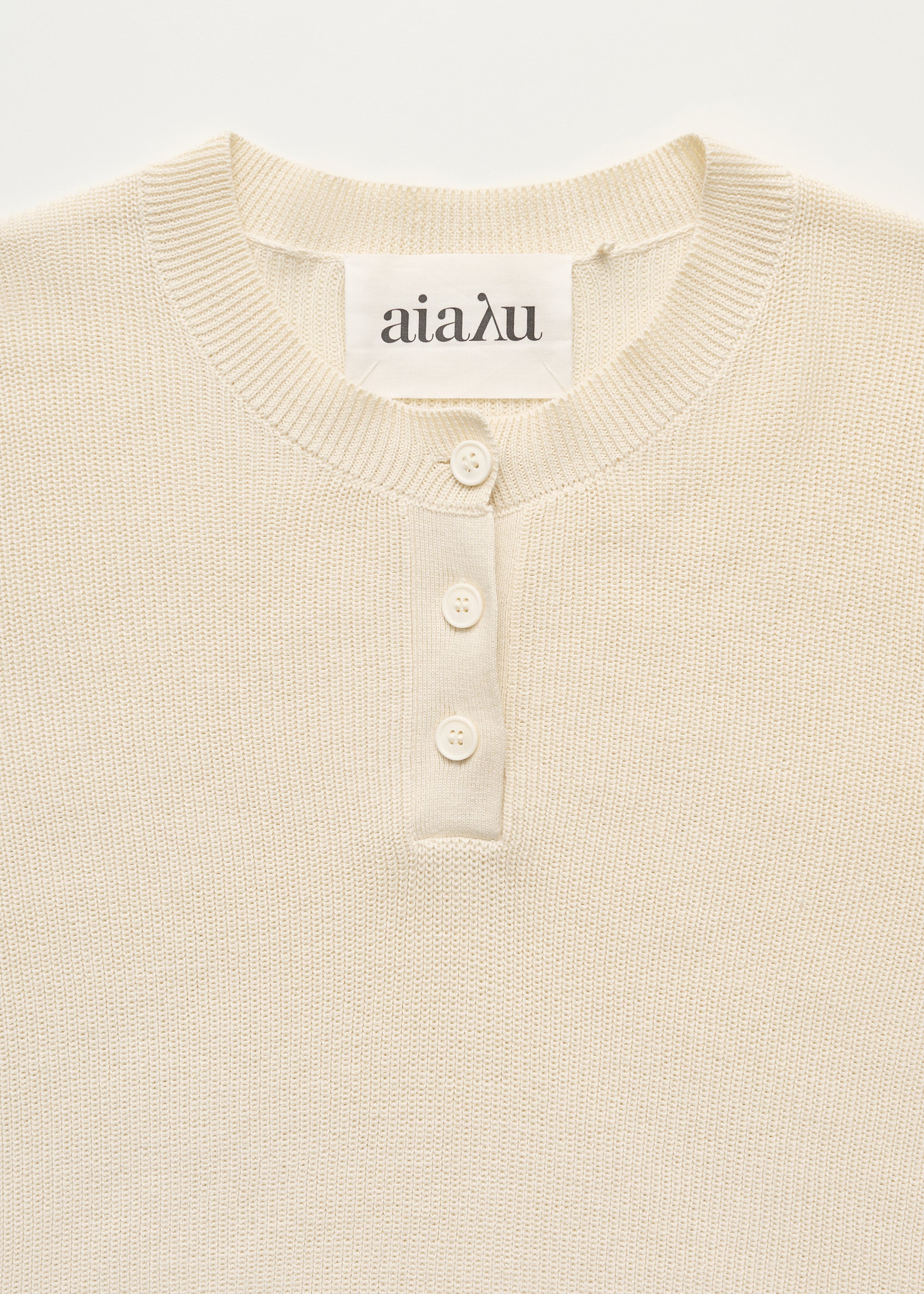 Franca sweater | Pure Ecru Sweater aiayu