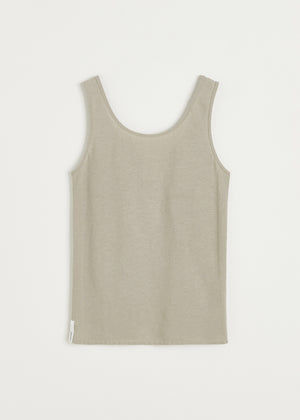 Gentle cashmere tank | Grey