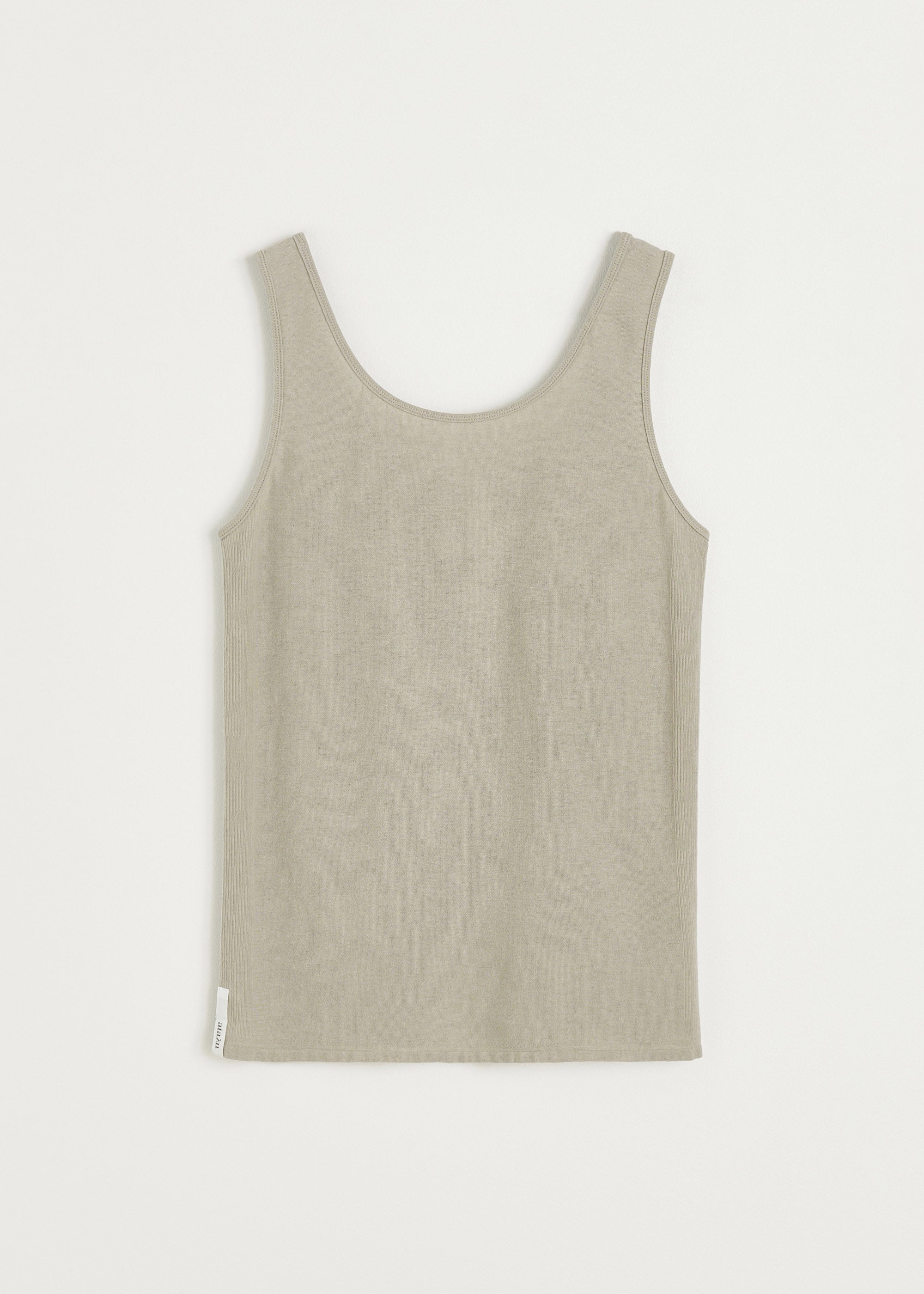 Gentle cashmere tank | Grey