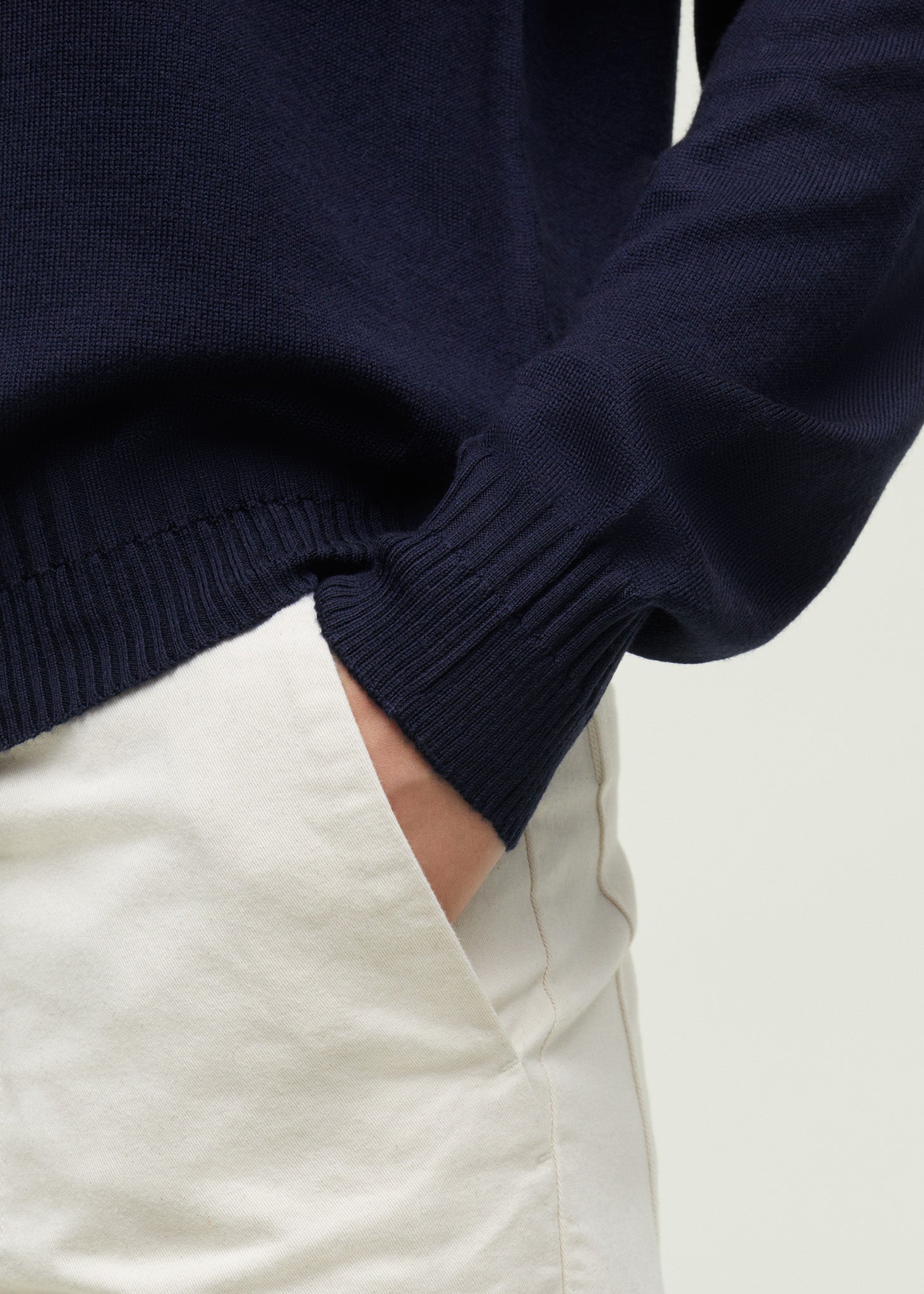 Gina sweater - pure merino wool | Navy