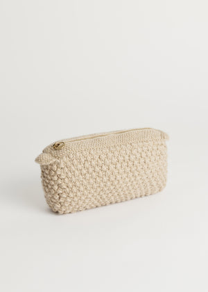 Helen classic clutch | Wheat