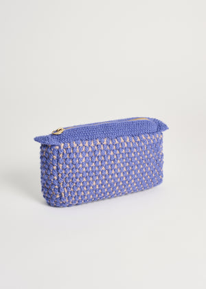 Helen classic clutch | Mix french blue / rose dust Purse aiayu