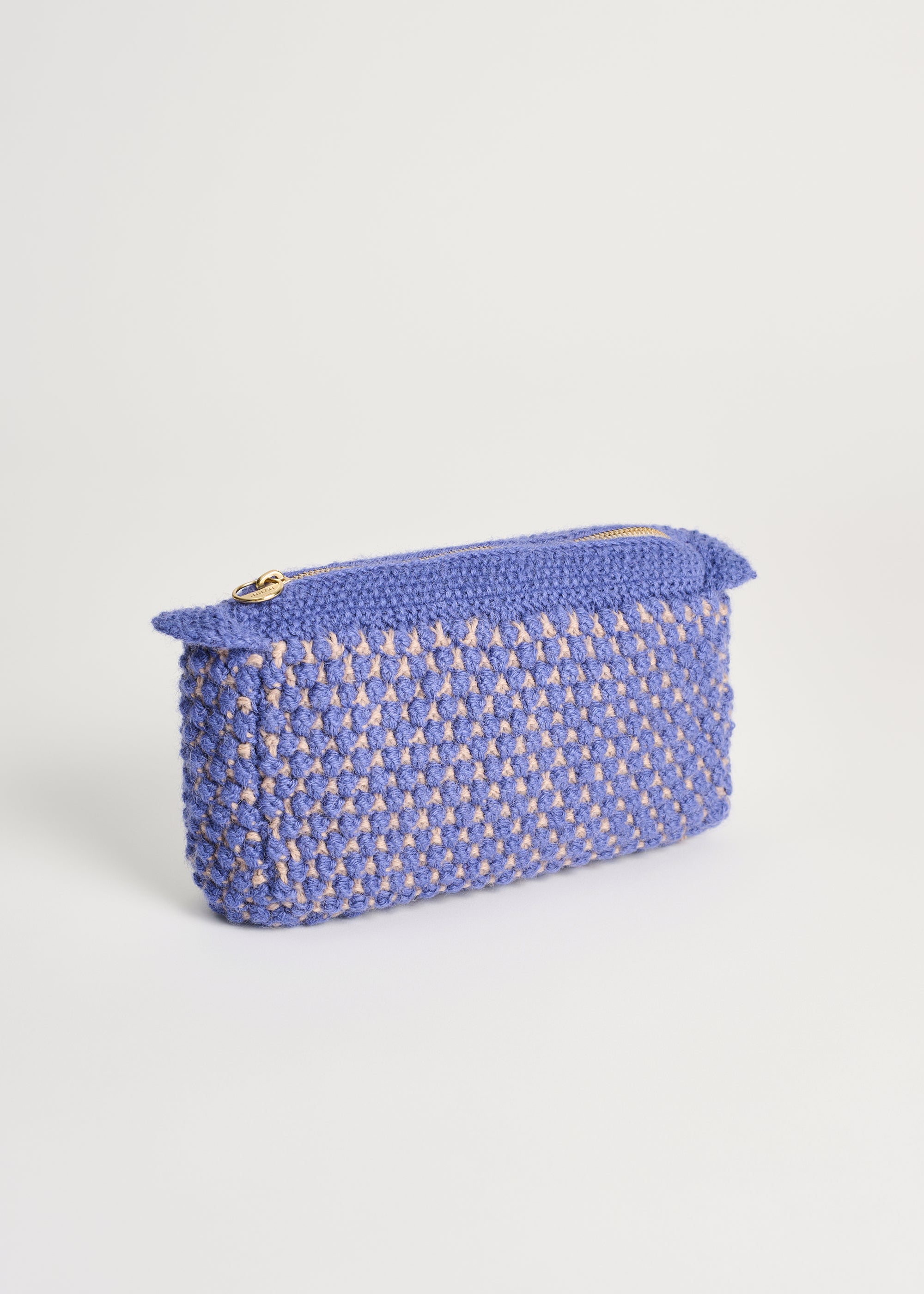 Helen classic clutch | Mix french blue / rose dust Purse aiayu