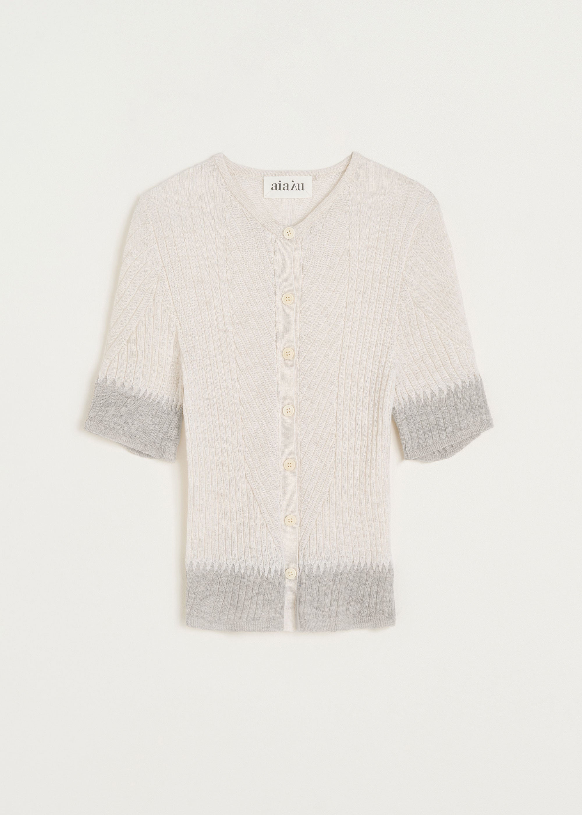 Hira cardigan – pure llama | Mix Albicant Cardigan aiayu