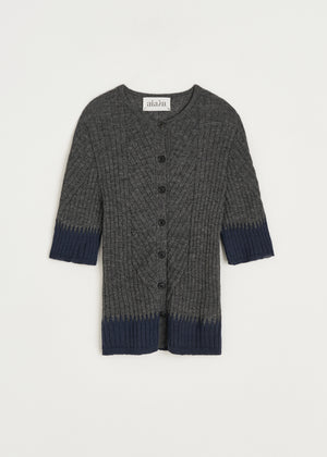 Hira cardigan – pure llama | Mix Stormy Cardigan aiayu