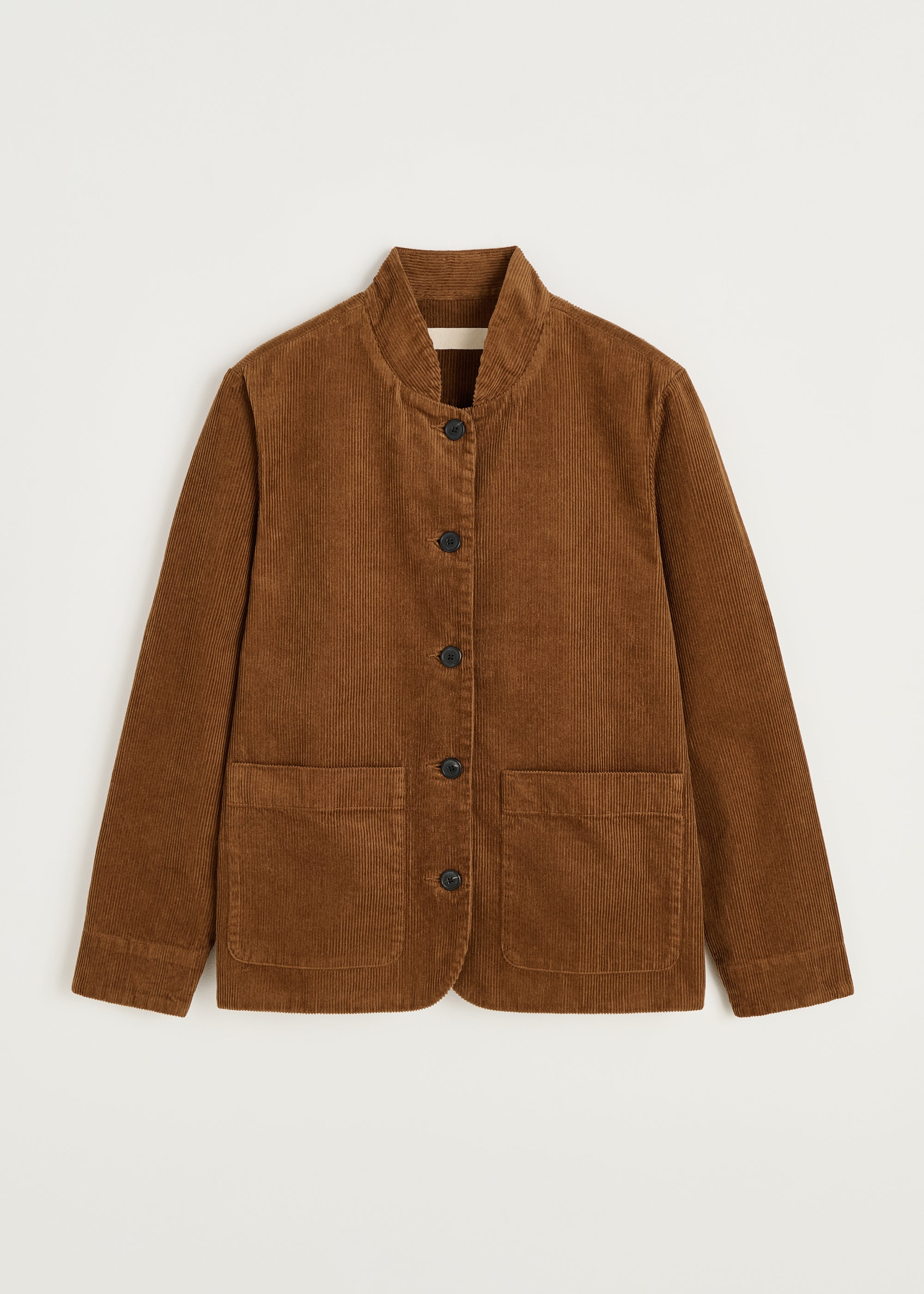 Jacy jacket corduroy | Cognac Jacket aiayu