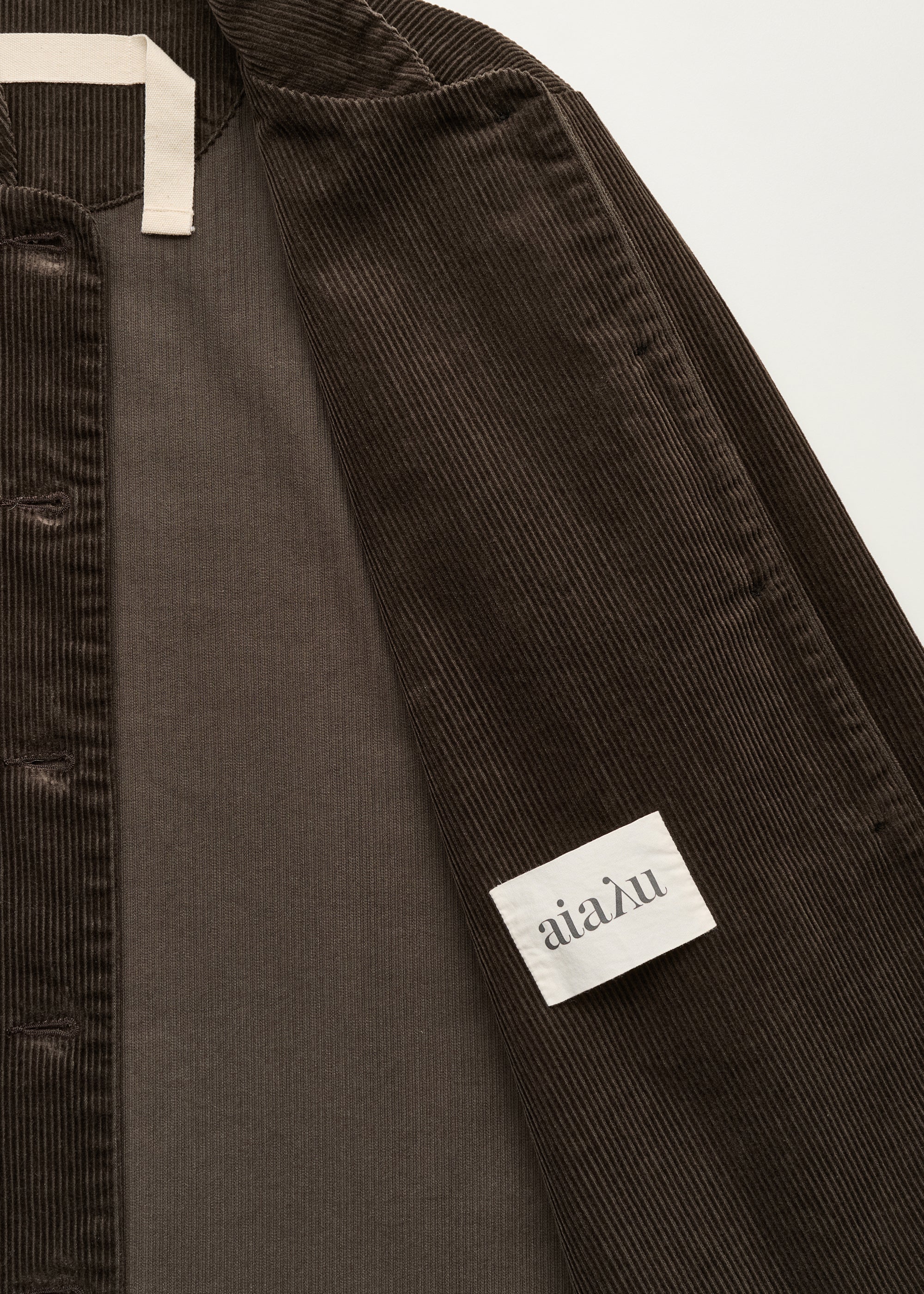 Jacy jacket corduroy | Smokey Brown Jacket aiayu
