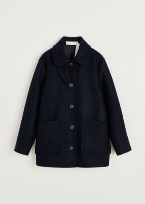 Jamie jacket loden – wool | Navy Coat aiayu