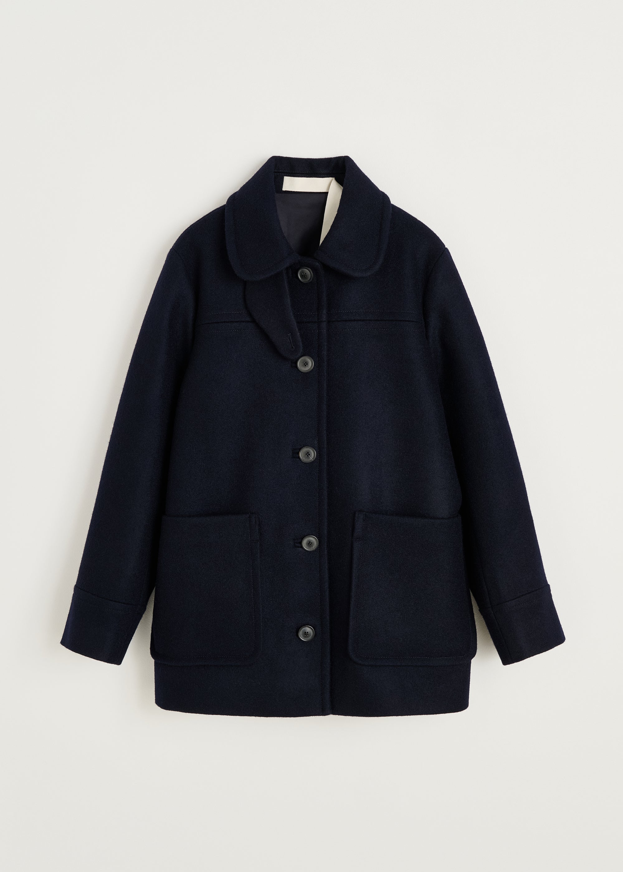 Jamie jacket loden – wool | Navy Coat aiayu