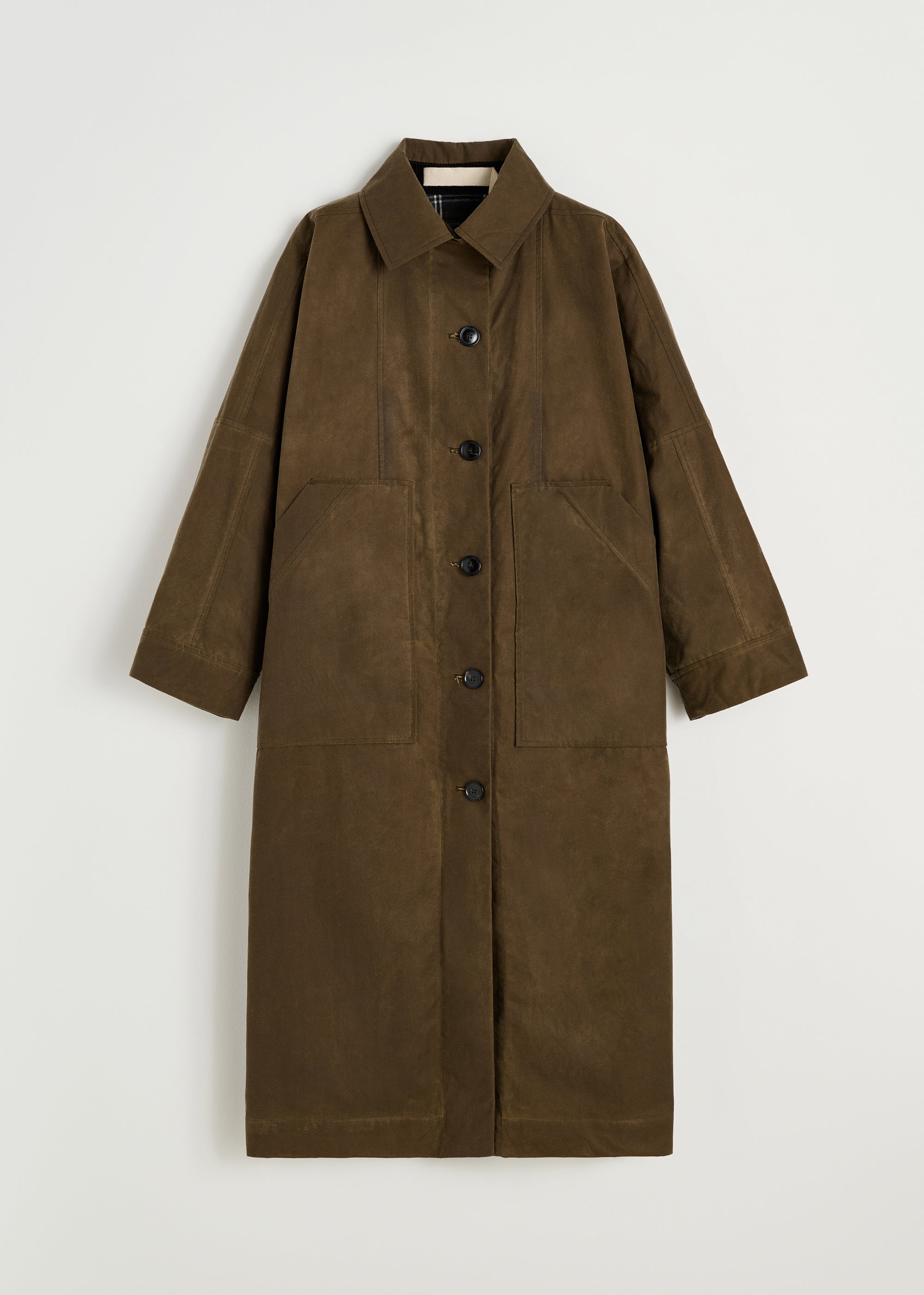 Jay coat – oilskin | Bark Jacket aiayu