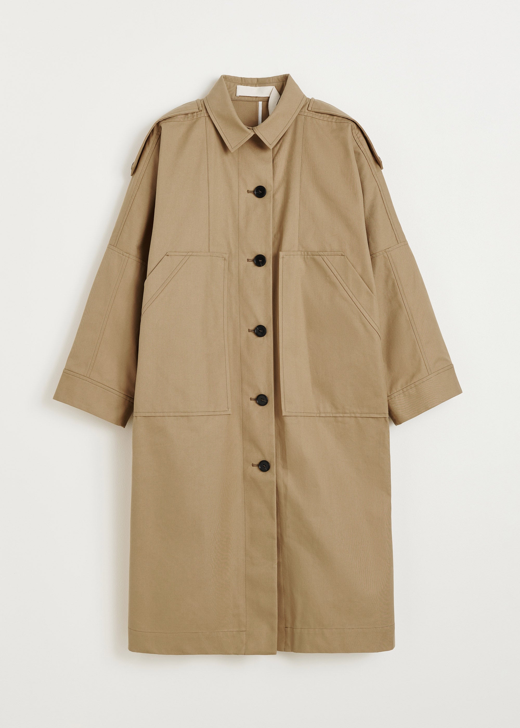 Jean coat - ventile | Caramel