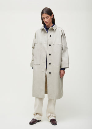 Jean ventile coat | Stone