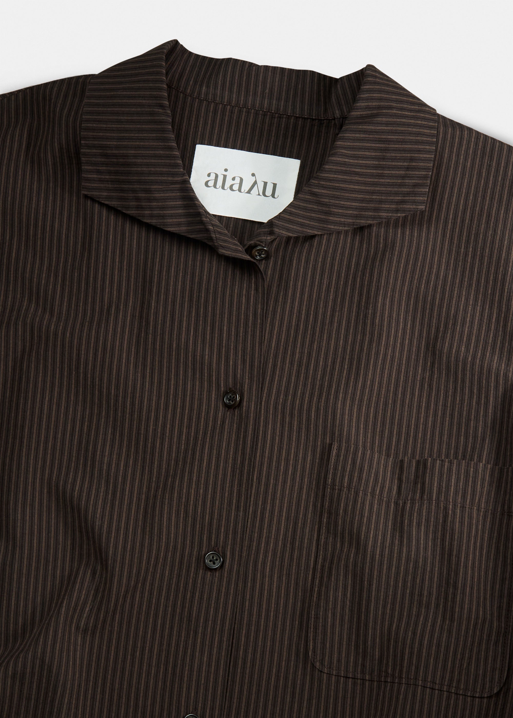 Julio shirt petite | Mix Brown