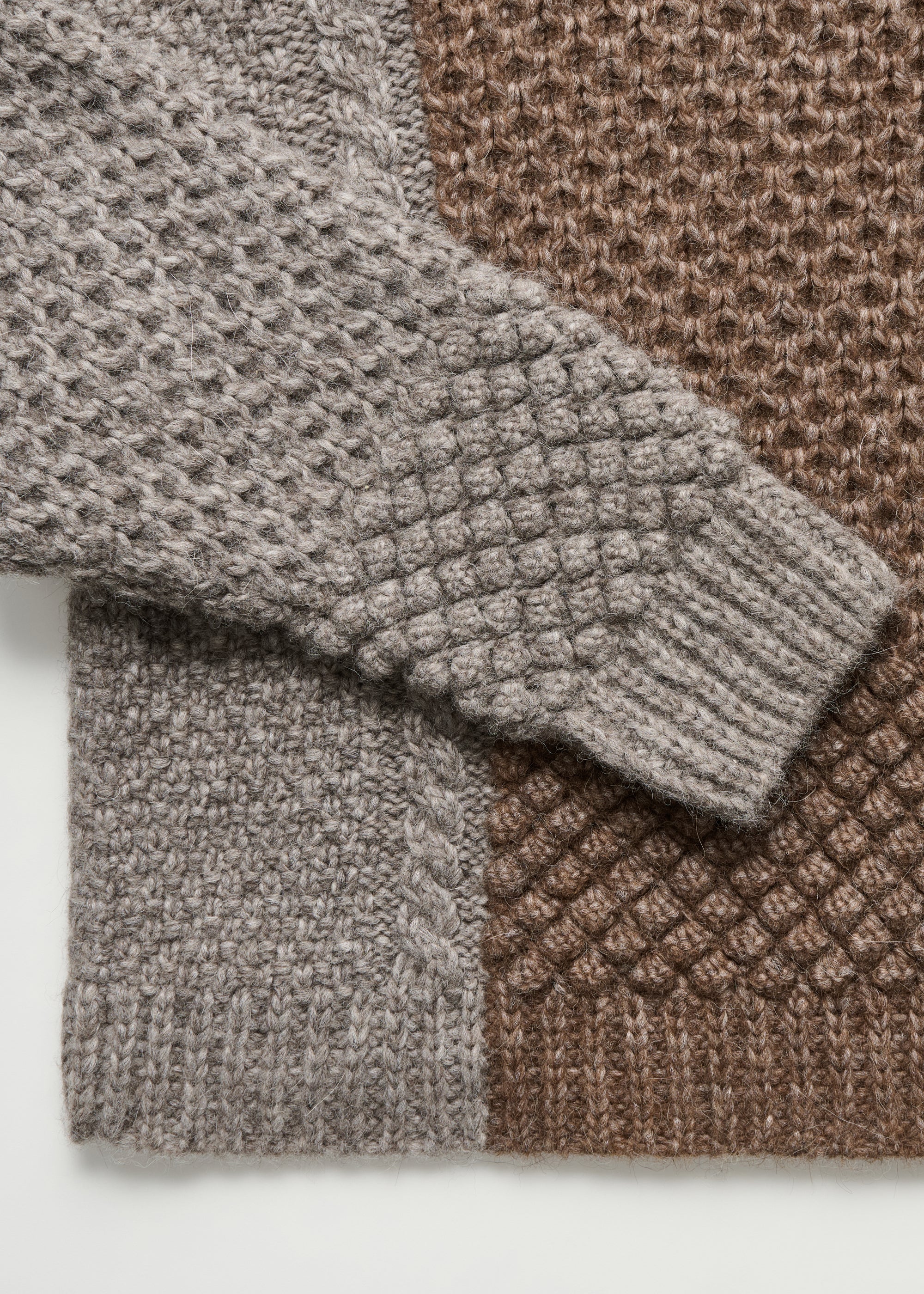 Justina sweater – pure llama | Mix Pure Grey Sweater aiayu